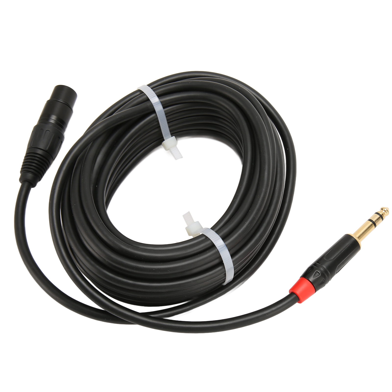8 M Langes Symmetrisches Xlr-buchse-auf-6,35-mm-trs-mikrofonkabel, Verbindungskabel Für E-gitarre