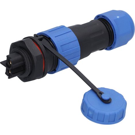 Stecker/buchse Für Lp16 2-poligen Luftfahrtstecker, Lötfrei, Wasserdicht Nach Ip68, 250 V, 20 A