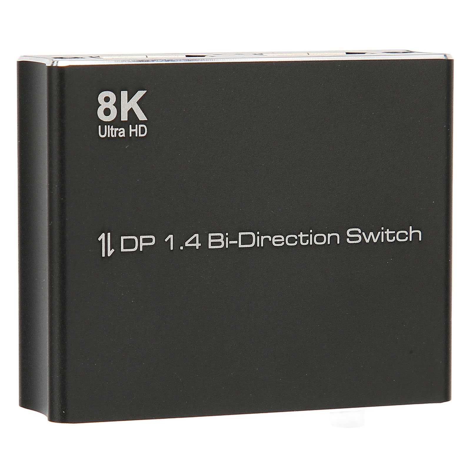 Displayport-switch Mit Unterstützung Für 8k Bei 30 Hz, 4k Bei 120 Hz Und 1080p Bei 240 Hz, Mit 2 Eingängen/1 Ausgang Oder 1 Eingang/2 Ausgängen, Bidirektionaler Dp 1.4-switch