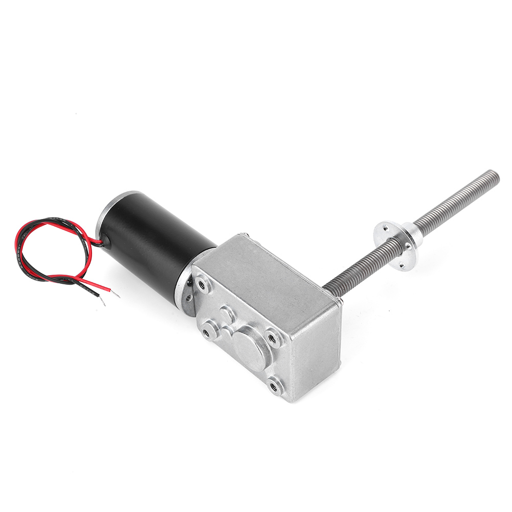 Kupfer-schneckengetriebemotor, Drehmomentstarkes Getriebe, 8-mm-schneckenwelle Mit Flansch Für Elektrische Fensterheber, Untersetzungsverhältnis 670