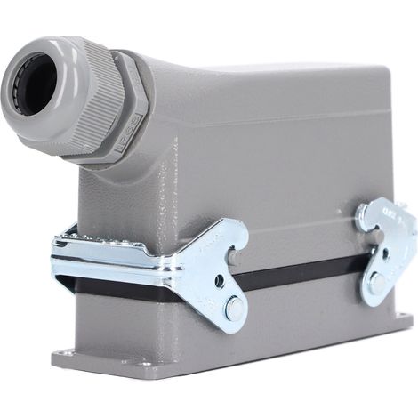 Wasserdichter Rechteckiger Industriestecker Für Hohe Lasten 16 A 500 V Hdche0241pg21