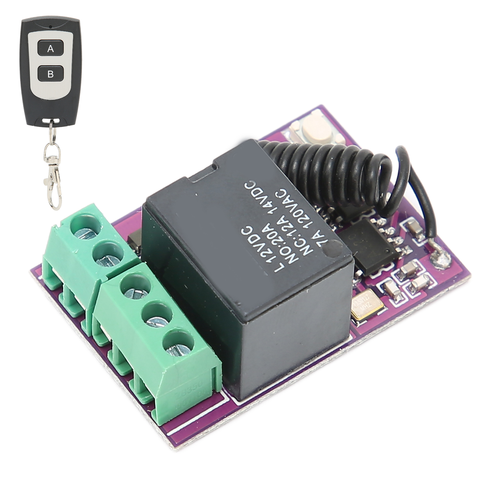 20-a-fernsteuerrelais, Mini-funkrelais Für Elektrische Geräte Und Haushaltsgeräte, 12 V
