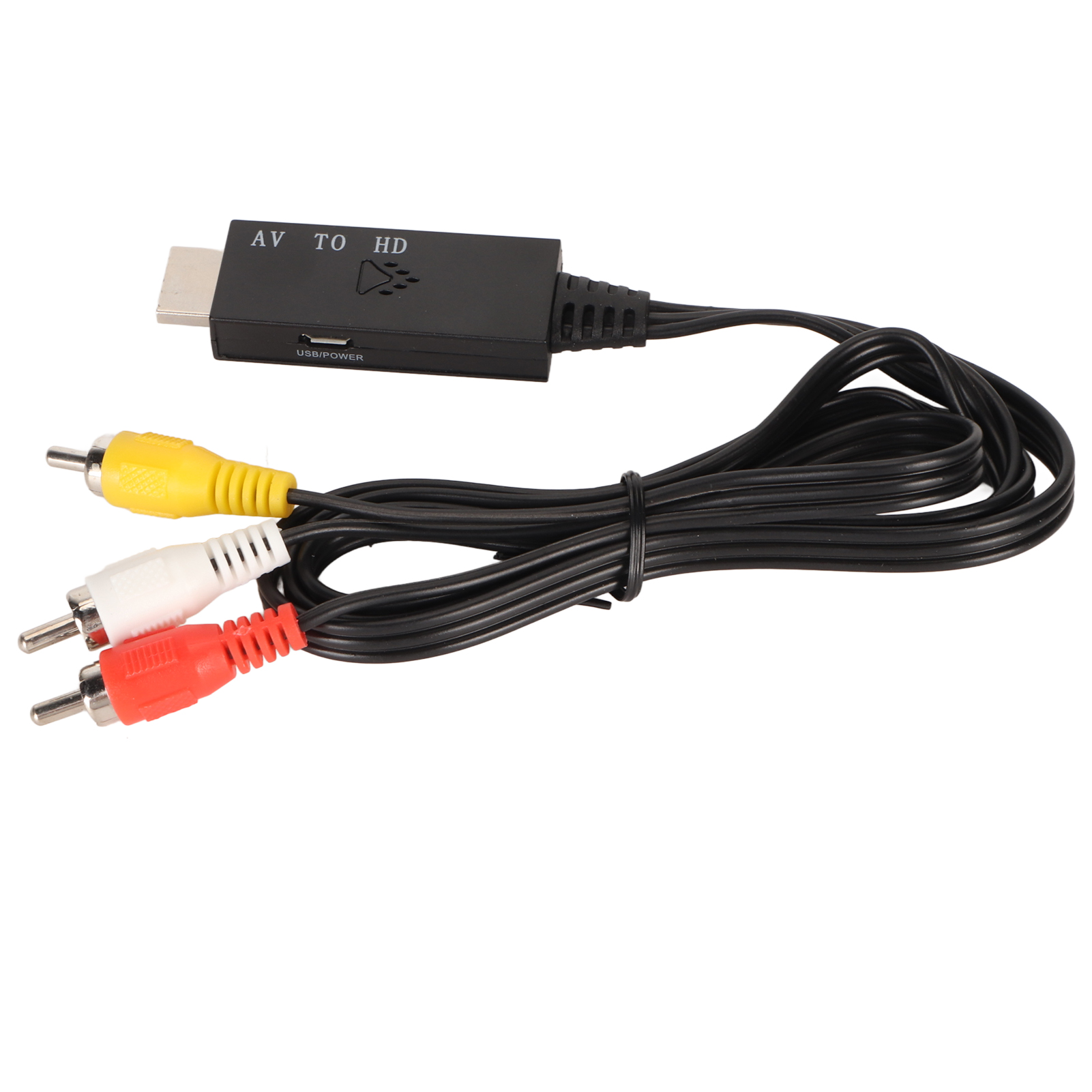 Rca-zu-hd-multimedia-interface-konverter Mit Unterstützung Für 720p- Bis 1080p-hd-ausgabe. Av-zu-hd-multimedia-interface-konverteradapter.