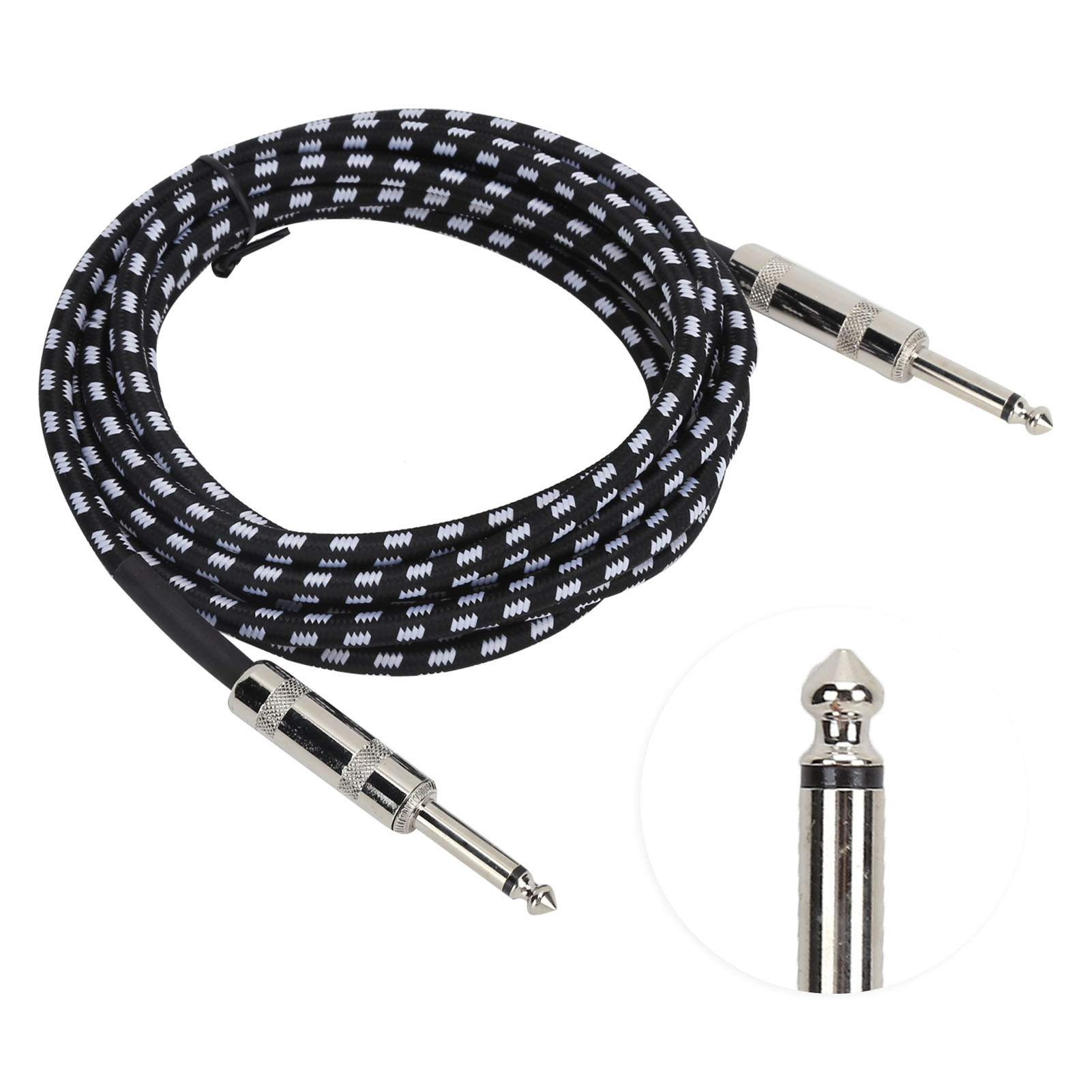 Jorindo Audiokabel Für Gitarre, 6,35 Mm (1/4 Zoll), 22 Awg, Für Musikinstrumentenverstärker, 3 M / 9,8 Fuß, Teilenummer Jd6206
