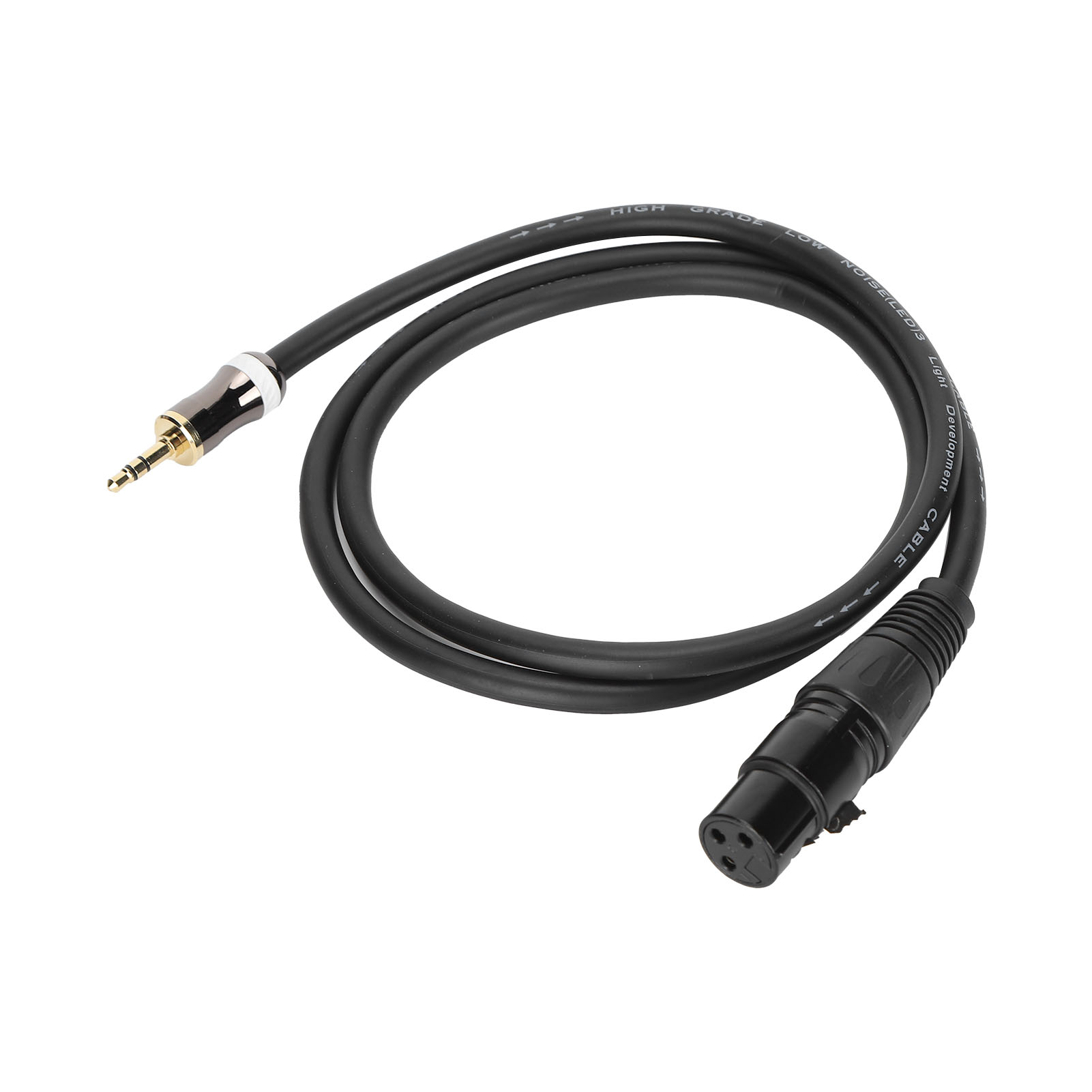 Jorindo Xlr-buchse Auf 3,5-mm-klinkenstecker (1/8 Zoll) Mikrofonkabel – Symmetrisches Verbindungskabel Für Jd6026-signal – 1 M / 3,3 Fuß
