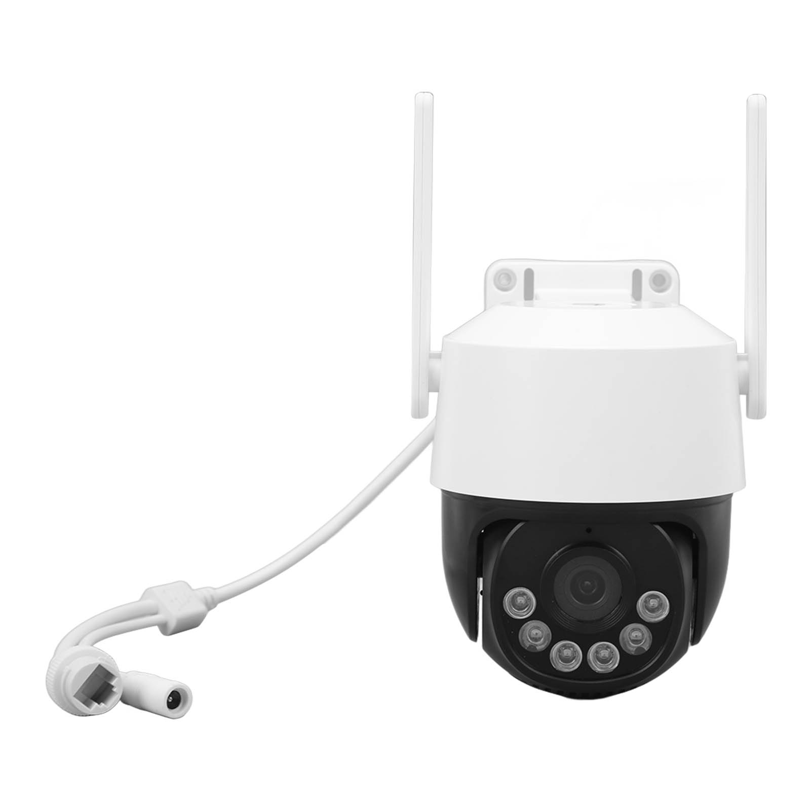 Hd-wlan-überwachungskamera Mit Nachtsicht, Kabellose Außenkamera, 110–240 V Eu-stecker