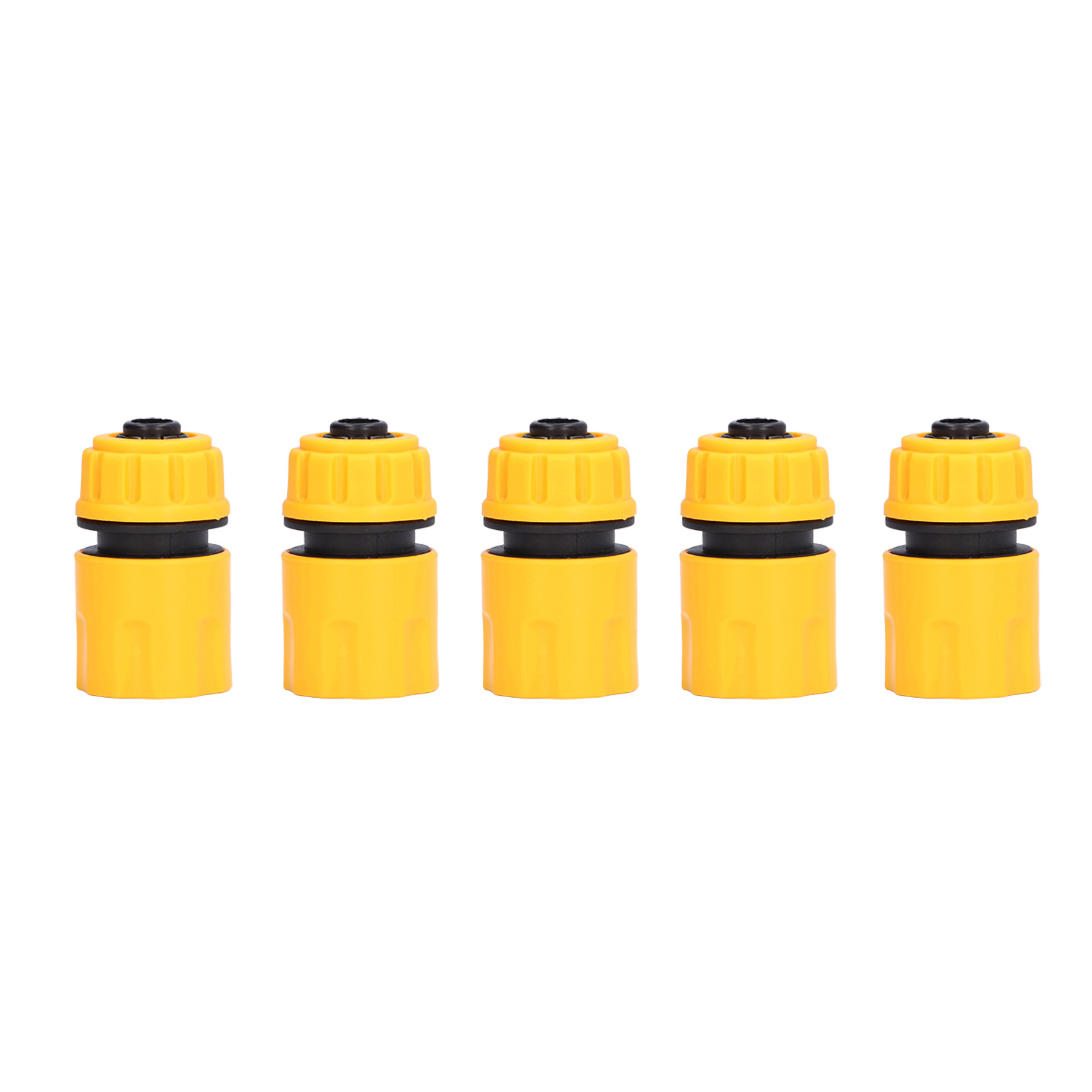 5-teiliges Gartenschlauch-adapterset, 3/4"-schnellkupplungen Aus Abs Für Den Garten