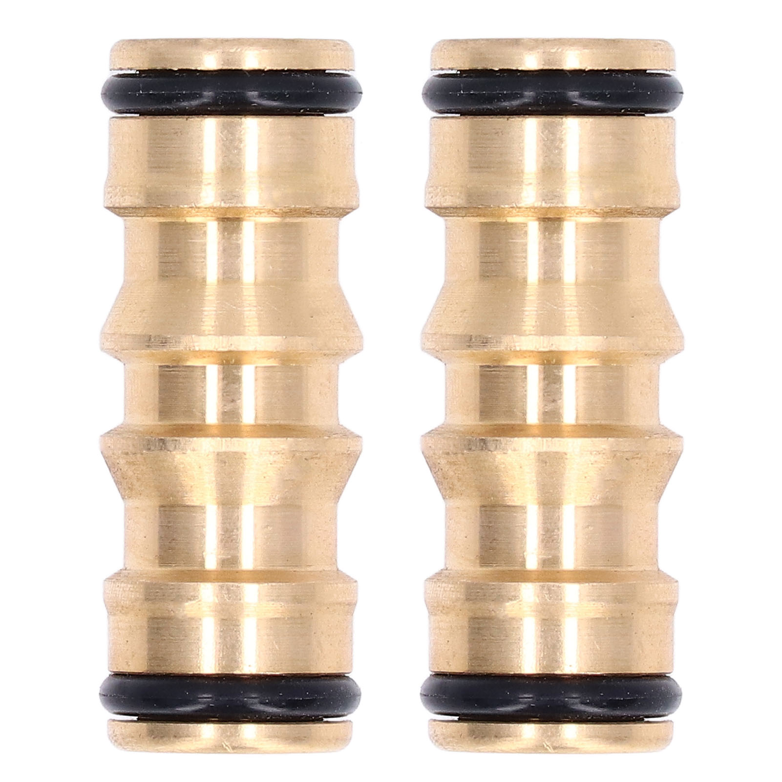 2-teiliges Set Aus 1/2-zoll-schnellkupplungs-rohrverschraubungen Aus Messing (außengewinde)