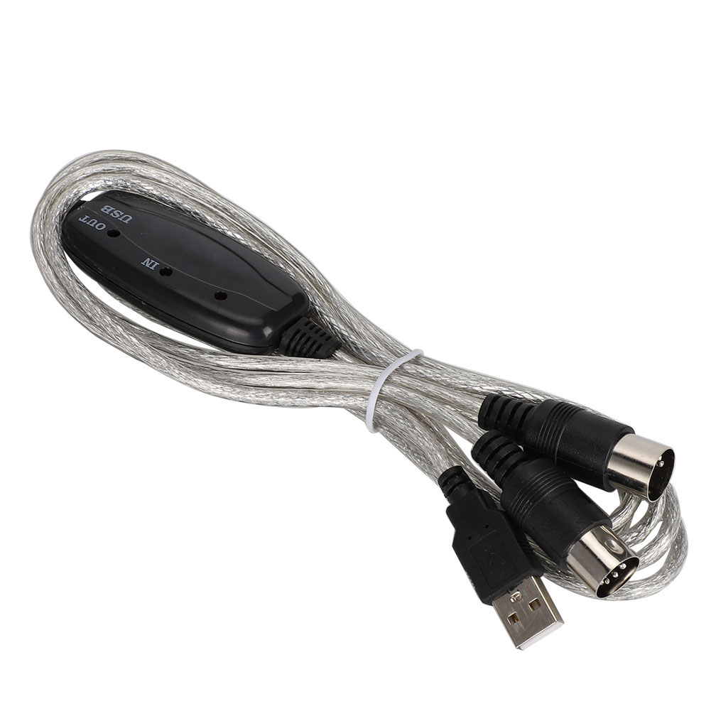 Usb-midi-zu-musikkeyboard-adapterkabel Für Pc-computer.