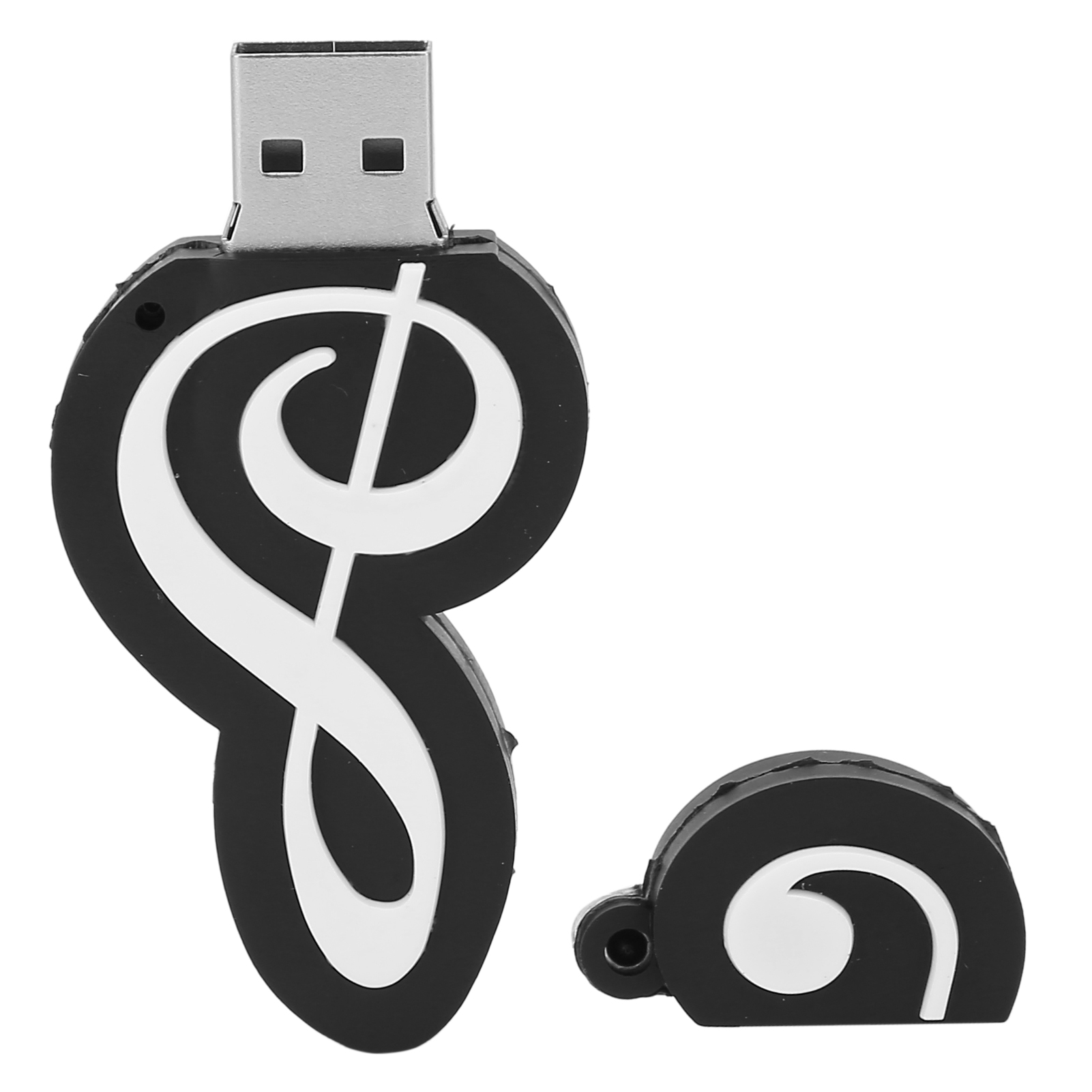 Black Note Usb-stick, 16 Gb, Ideal Zum Übertragen Von Musik, Filmen Und Anderen Daten.
