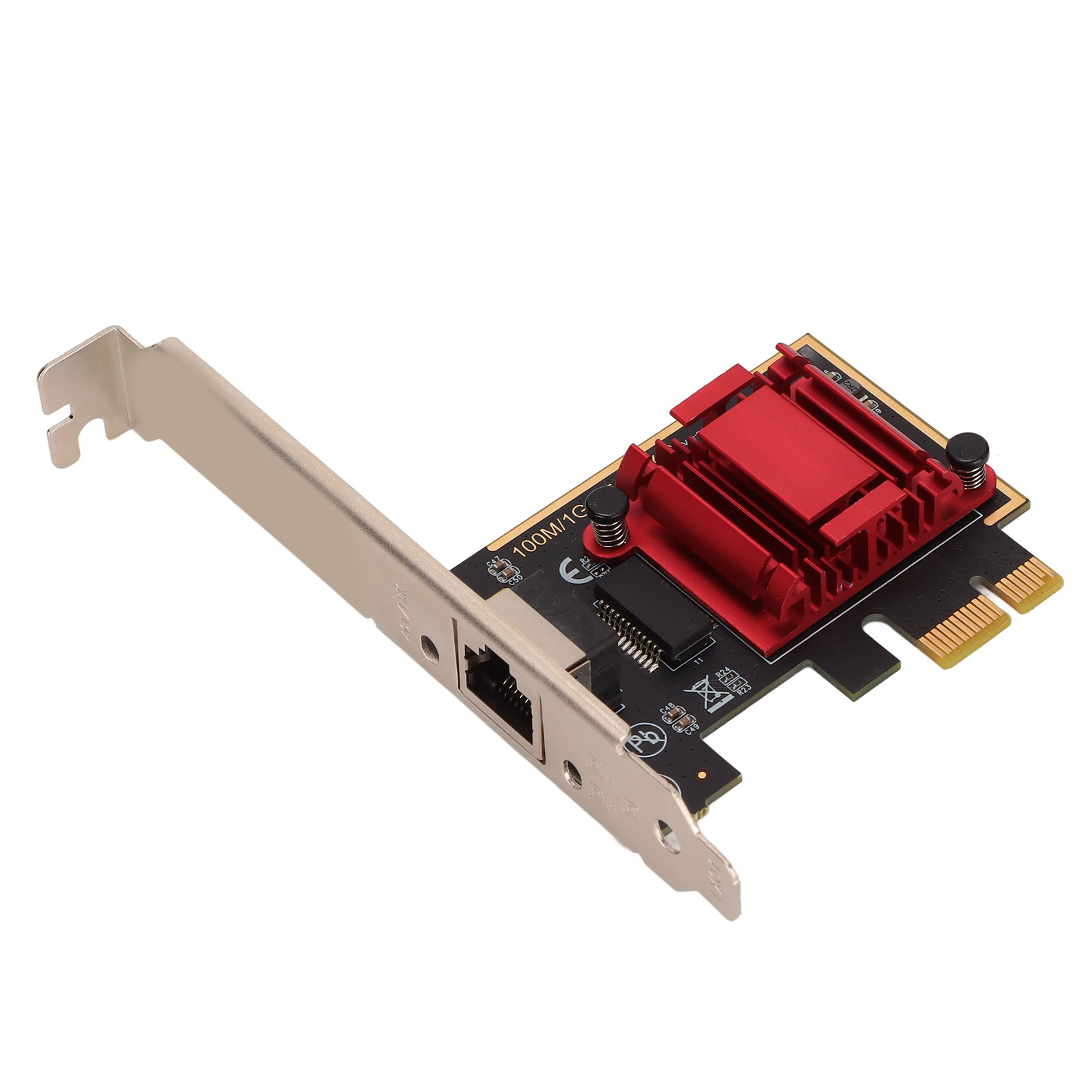Pcie-netzwerkkarte (2,5 Gbit/s, 2500/1000/100 Mbit/s) Mit Rj45-anschluss, Kompatibel Mit Windows, Linux, Macos Und Servern.