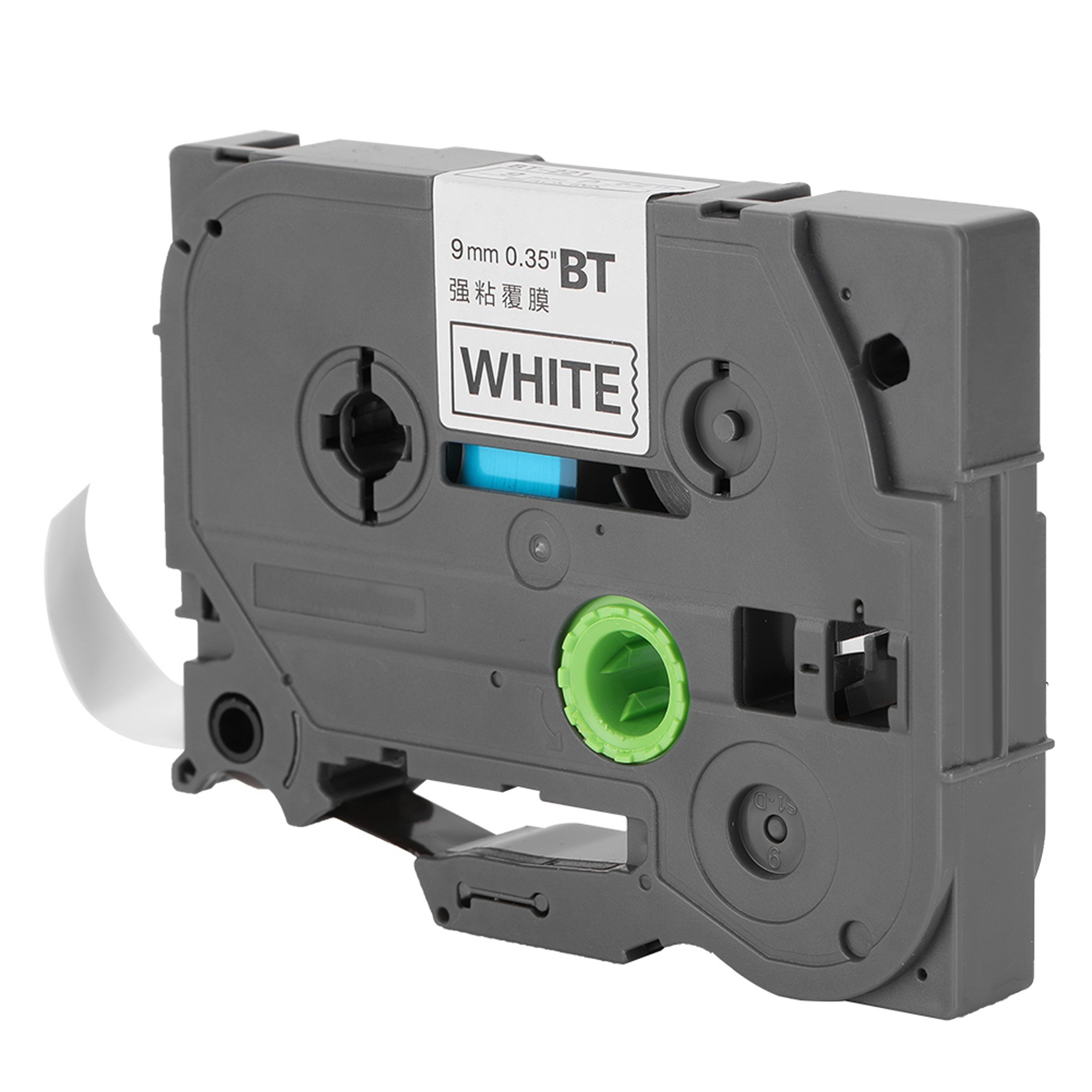 Kompatibel Mit Tze221 Ptouch 9mm Bt-221 Schwarz Auf Weiß Laminiertem Etikettenband