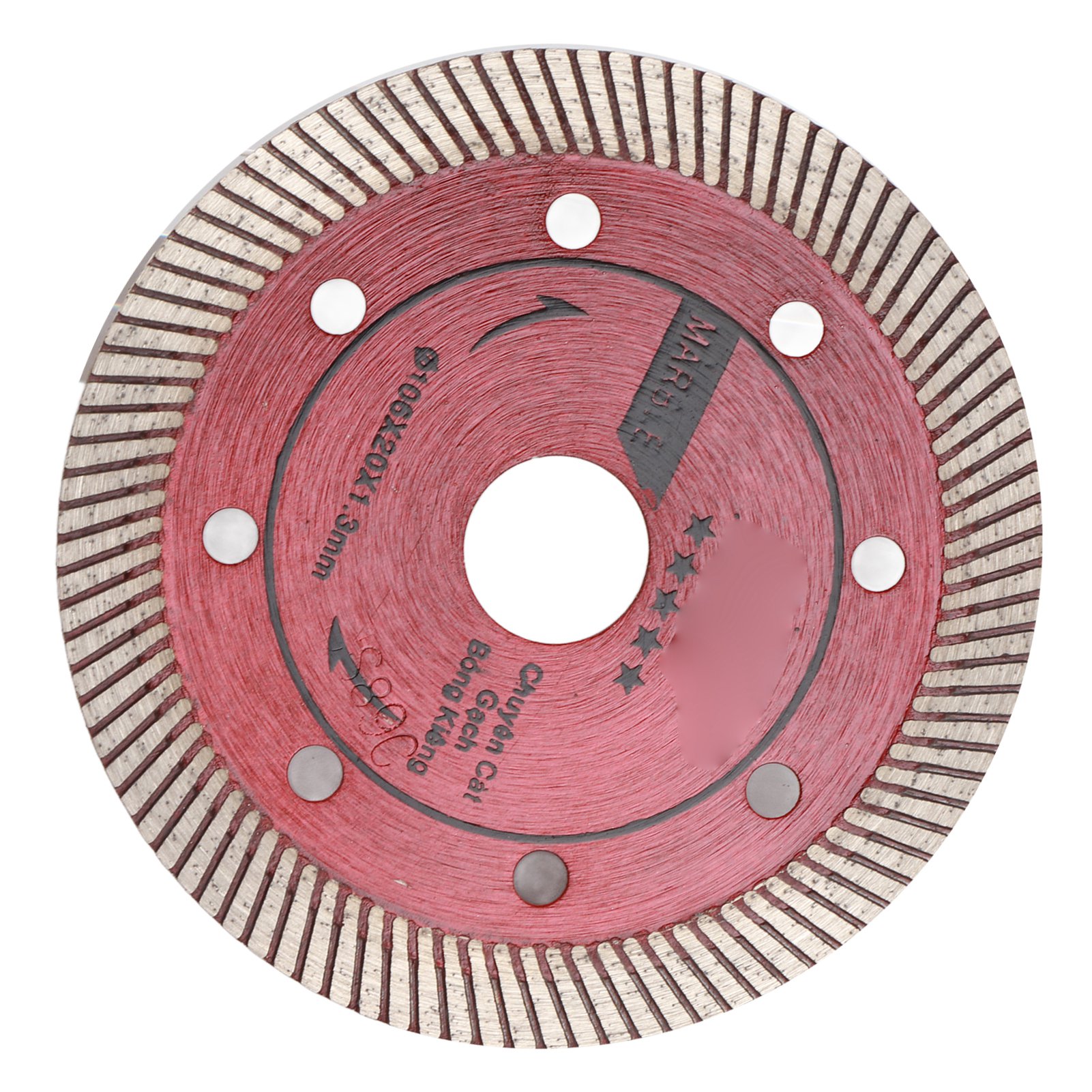107 Mm Diamant-kreistrennscheibe Mit 72 Zähnen Für Beton, Fliesen Und Granit
