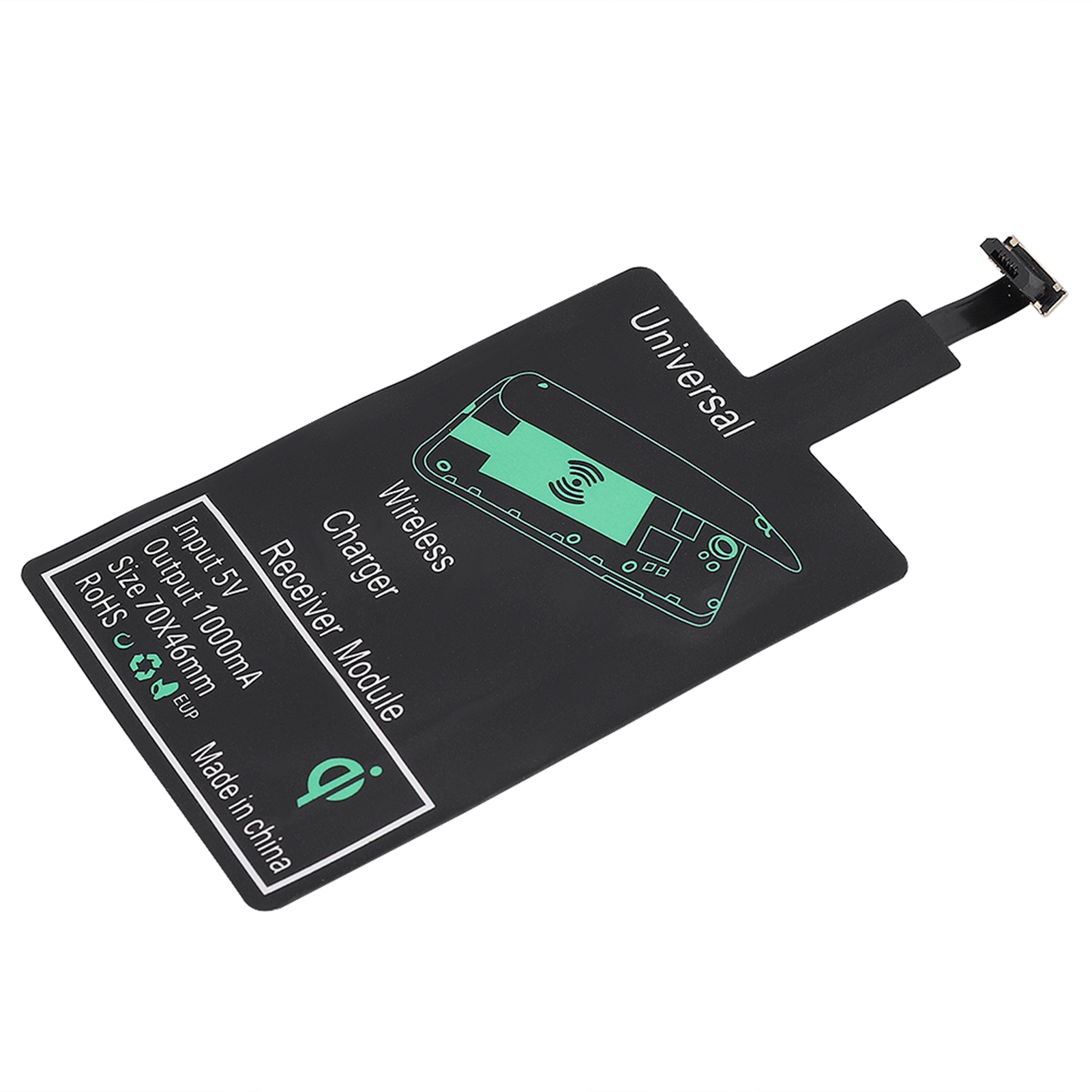 Kabelloser Ladeempfänger Mit 1000 Ma Ladestrom Und Einem Wirkungsgrad Von Über 70 % – Micro-usb