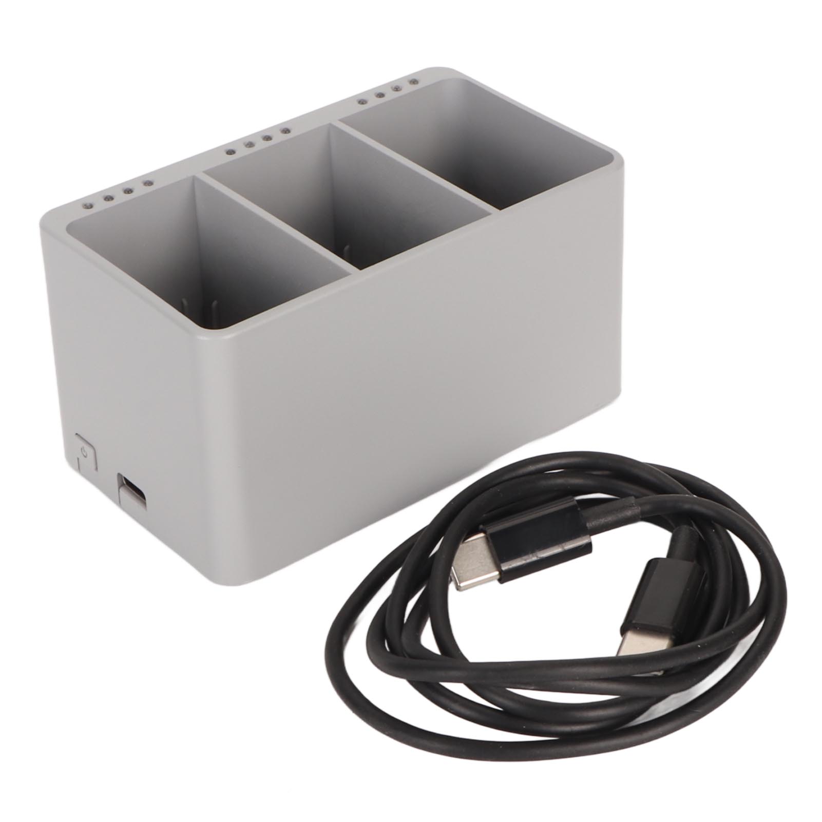Ladestation Für Dji Mini 3 Und Mini 3 Pro Drohnenakkus (gleichzeitiges Laden Von 3 Akkus)