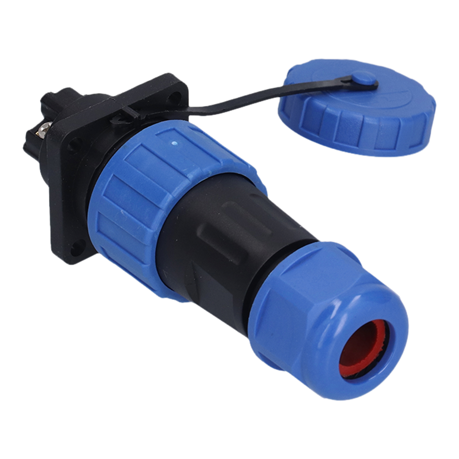 Wasserdichter Crimpverbinder Ip68, Vierkantschraube, Adapter Für Luftfahrt- Und Industrieanwendungen, 250 V, 4 Pins
