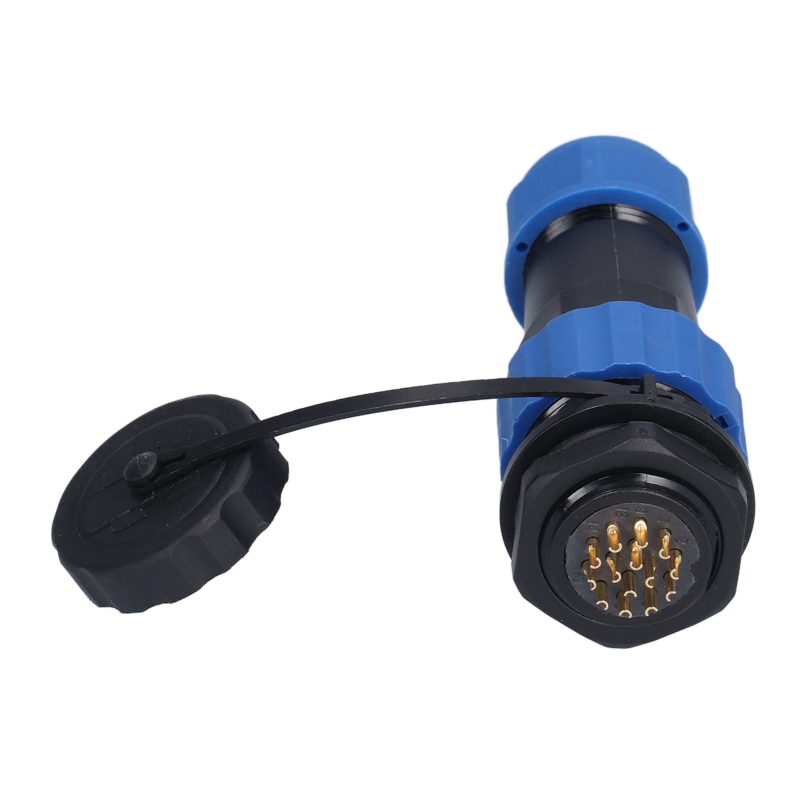 Wasserdichter Luftfahrtstecker Ip68, Rückseitige Mutterverbindung, Stecker/buchse, 250 V, 5 A, Sp2014-pins