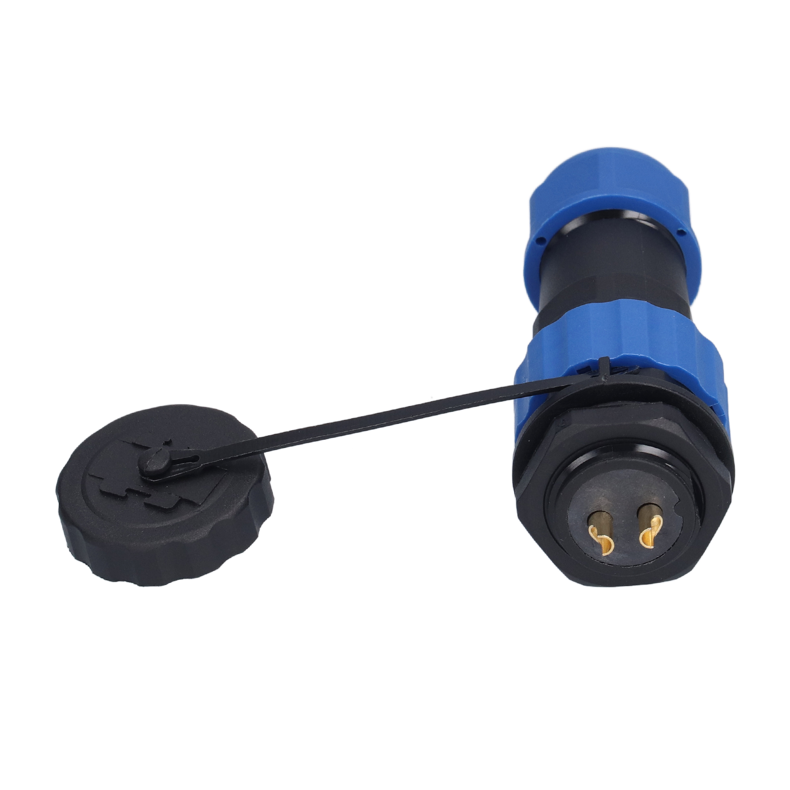 Wasserdichter Luftfahrtstecker Ip68, Rückseitiger Mutternanschluss, Stecker/buchse, 380 V, Sp202-pins