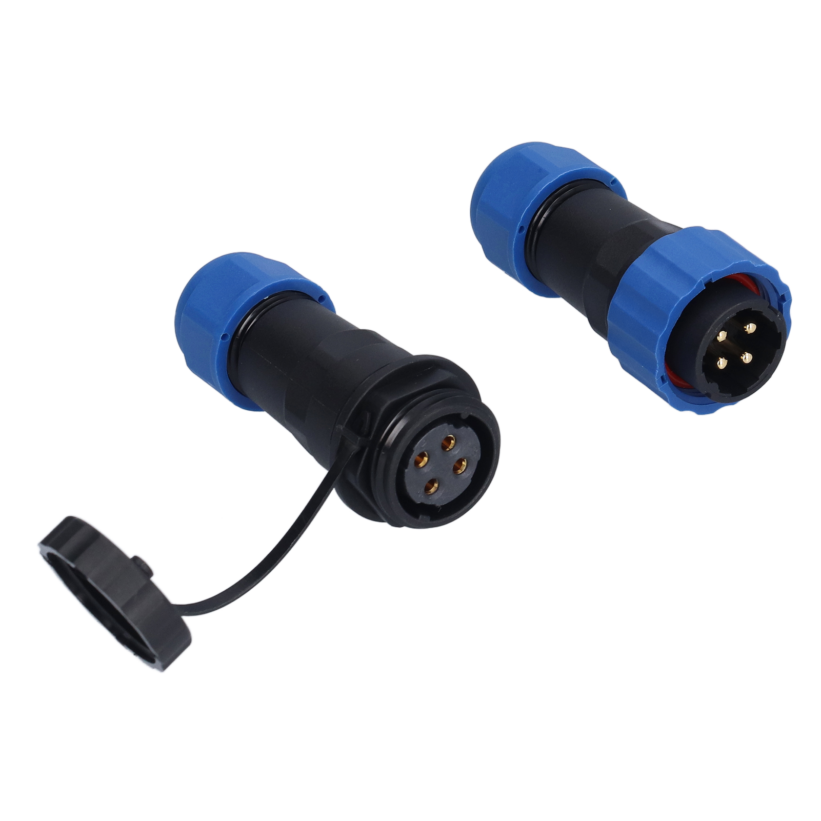 Wasserdichter Luftfahrtstecker Ip68, Stoßverbinder (männlich/weiblich), 380 V, Sp204-pins