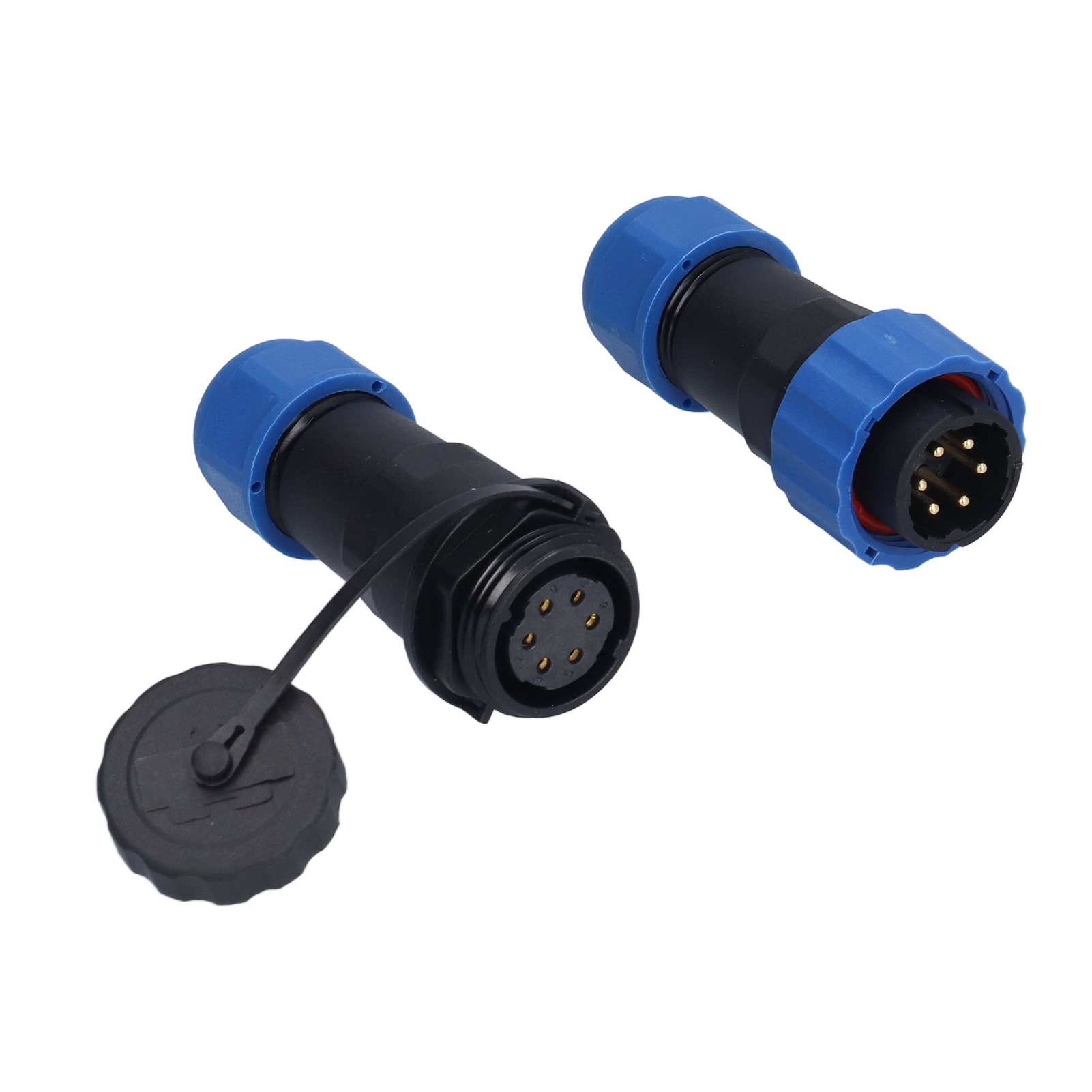 Ip68 Wasserdichter Luftfahrtstecker, Stecker/buchse Stoßverbinder, 380 V, Sp206 Pins