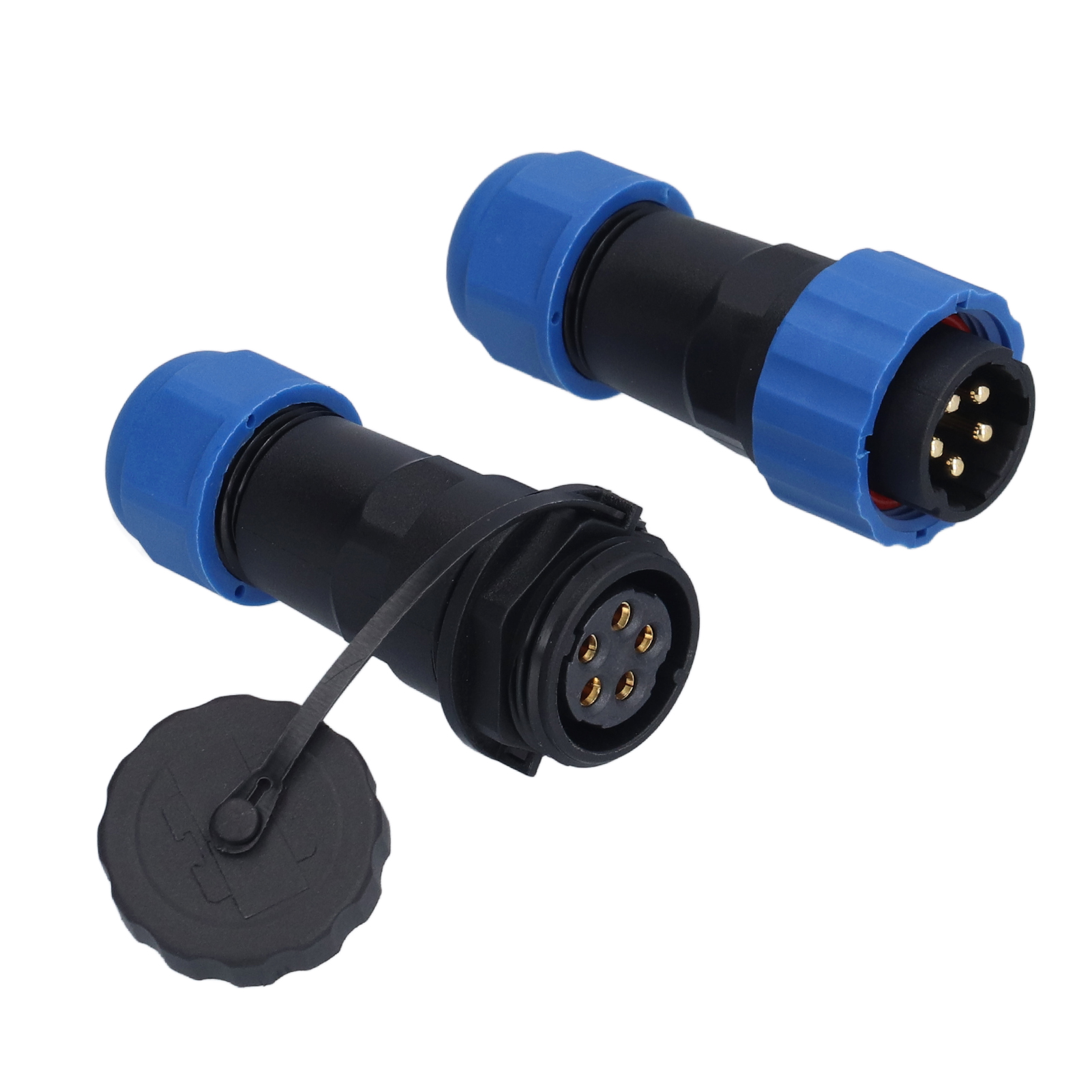 Ip68 Wasserdichter Luftfahrtstecker, Stoßverbinder (männlich/weiblich), 380 V, Sp205-pins
