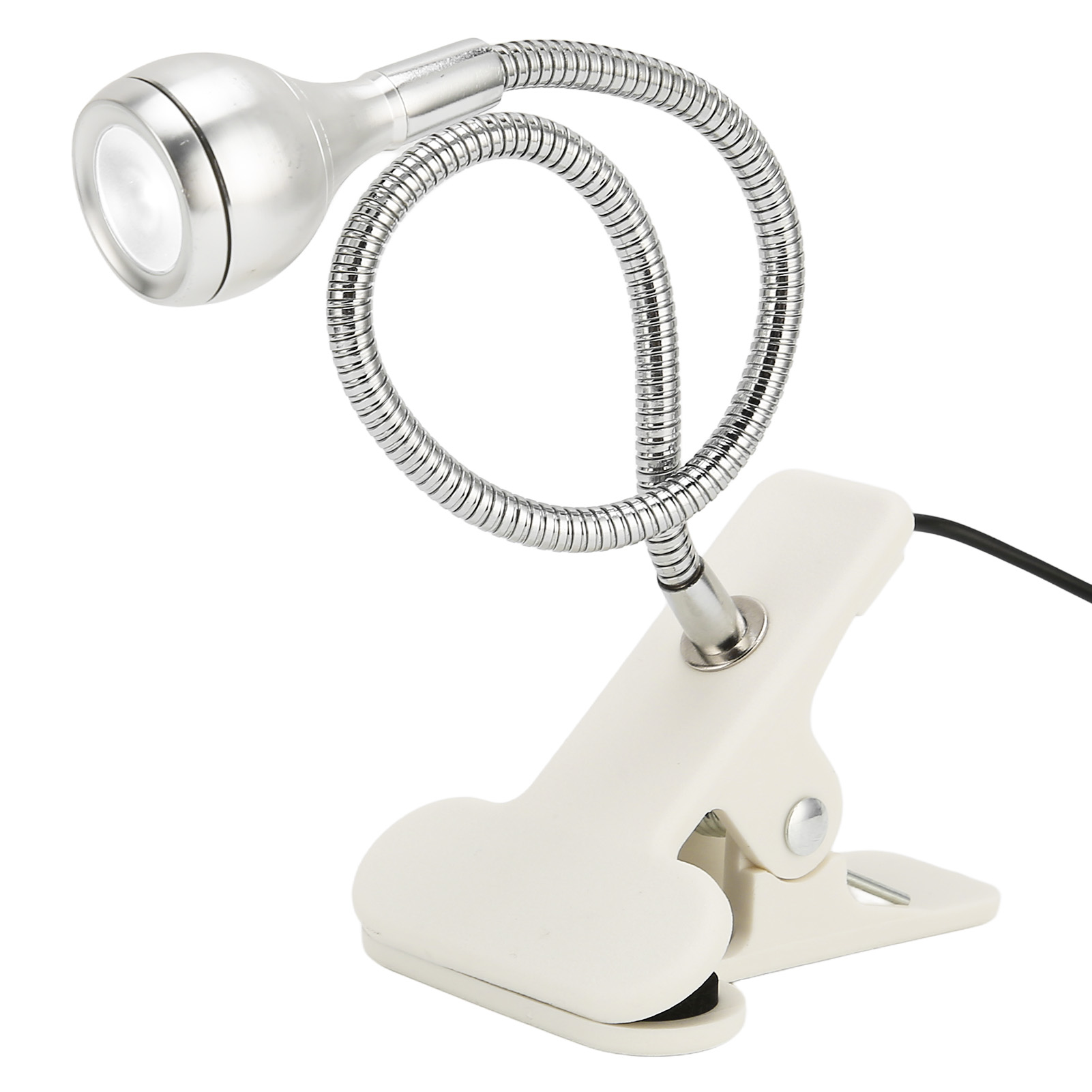 1w Dc3-5v 360° Usb-schwanenhals-led-lampe Aus Aluminiumlegierung, Sofort Einsatzbereit, Zum Lesen Und Reparieren