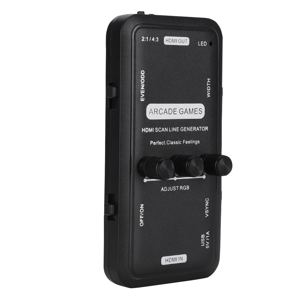 Tragbarer Hdmi-videobild-scanline-generator Für Arcade-spiele