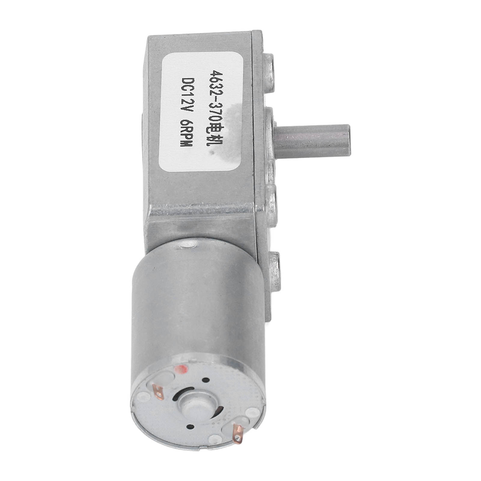 Robuster, Selbsthemmender 6-u/min-schneckengetriebemotor, Gleichstrom, Für Türöffner Und Kleine Winden, 12 V Dc
