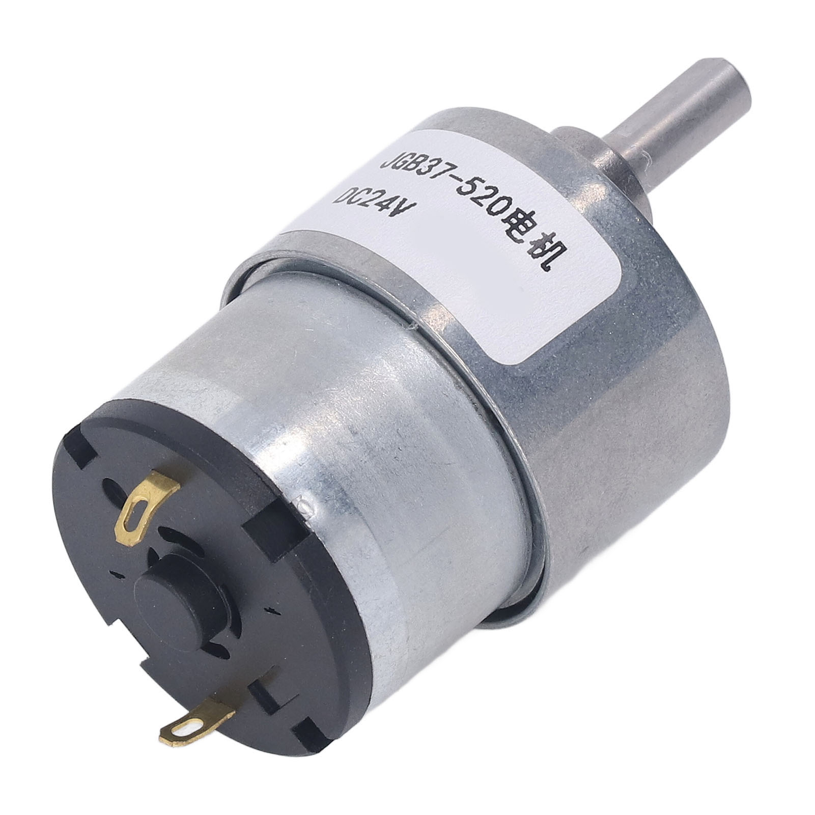 Gleichstrom-getriebemotor, Gehäuse Aus Rostbeständiger Aluminiumlegierung, Reibungsarme Messingspule, Reversibel, 24 V, 66 U/min