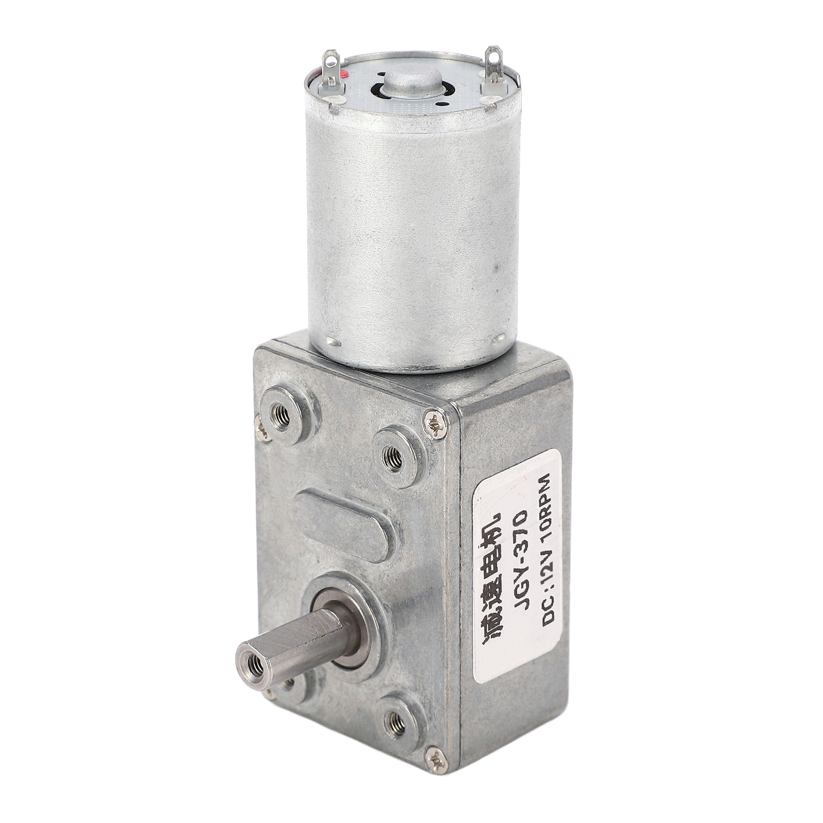 12-mm-gleichstrom-getriebemotor Mit Einer Welle, Selbsthemmend Und Reversibel, 10 U/min.