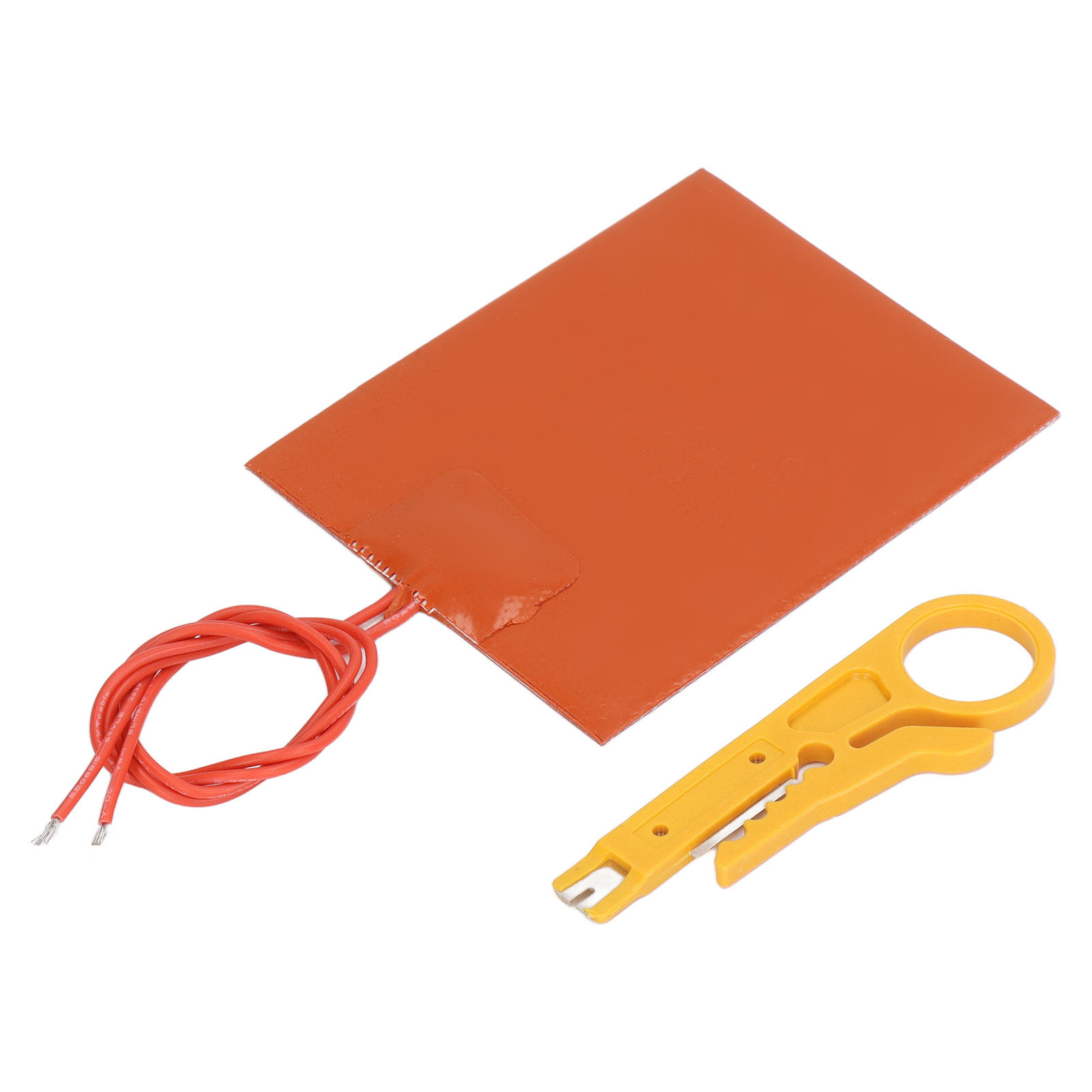 Dünne Silikonkautschuk-heizmatte, Hohe Durchschlagsfestigkeit Und Sicher, Flexibel, 12 V, 20 W, 250 °c