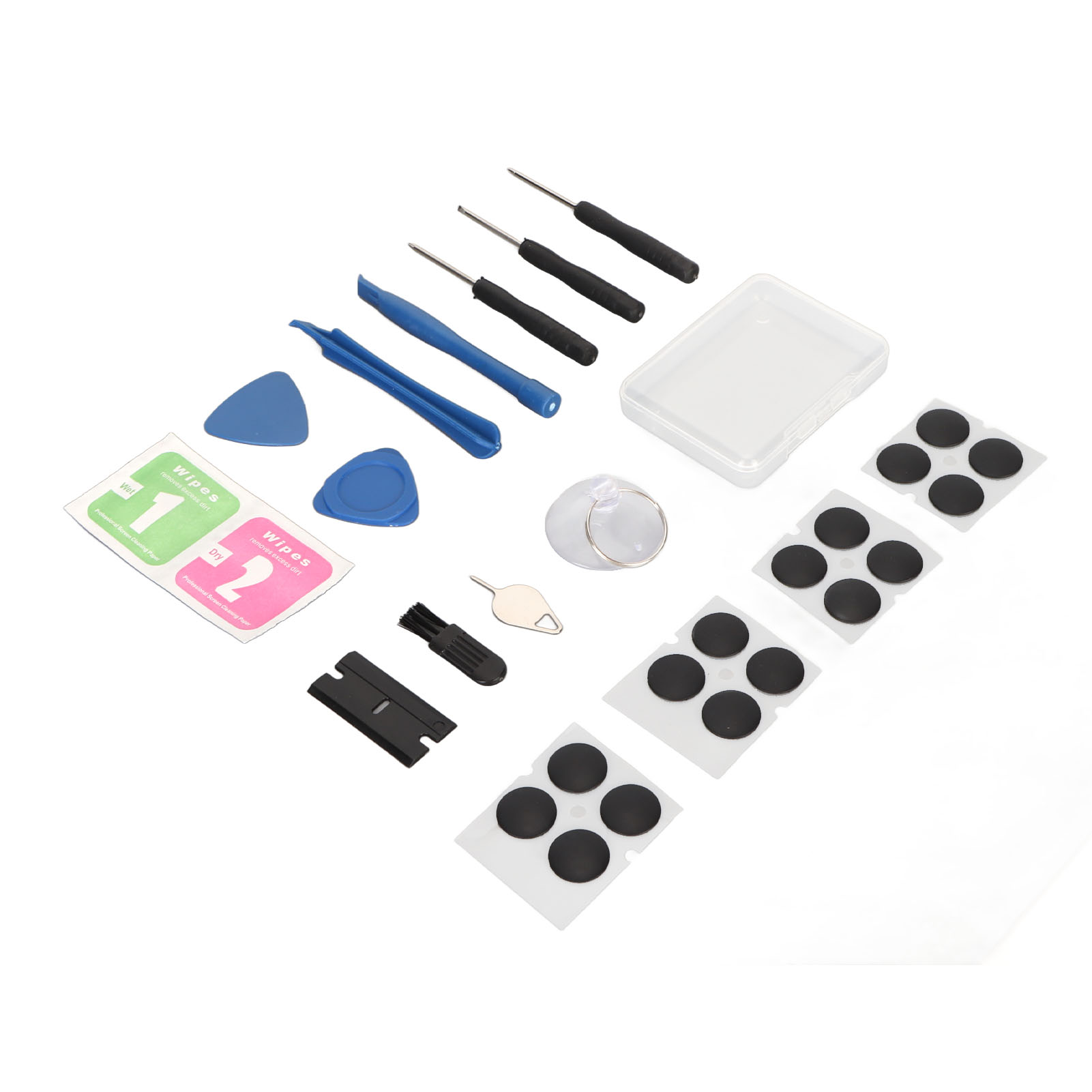 Schutzpads Für Macbook Pro Aus Strapazierfähigem Kunststoff, Einfache Montage, Inklusive Schraubendreher.
