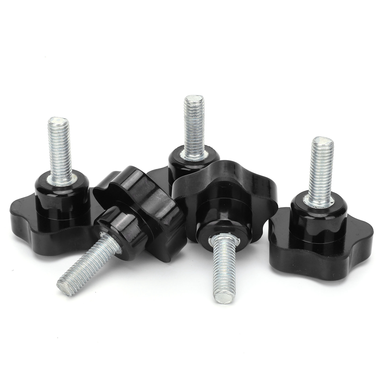 Satz Mit 5 Rändelschrauben Für Handdrehbänke, Fivestar Plum Verriegelungsgriff M10x50x30
