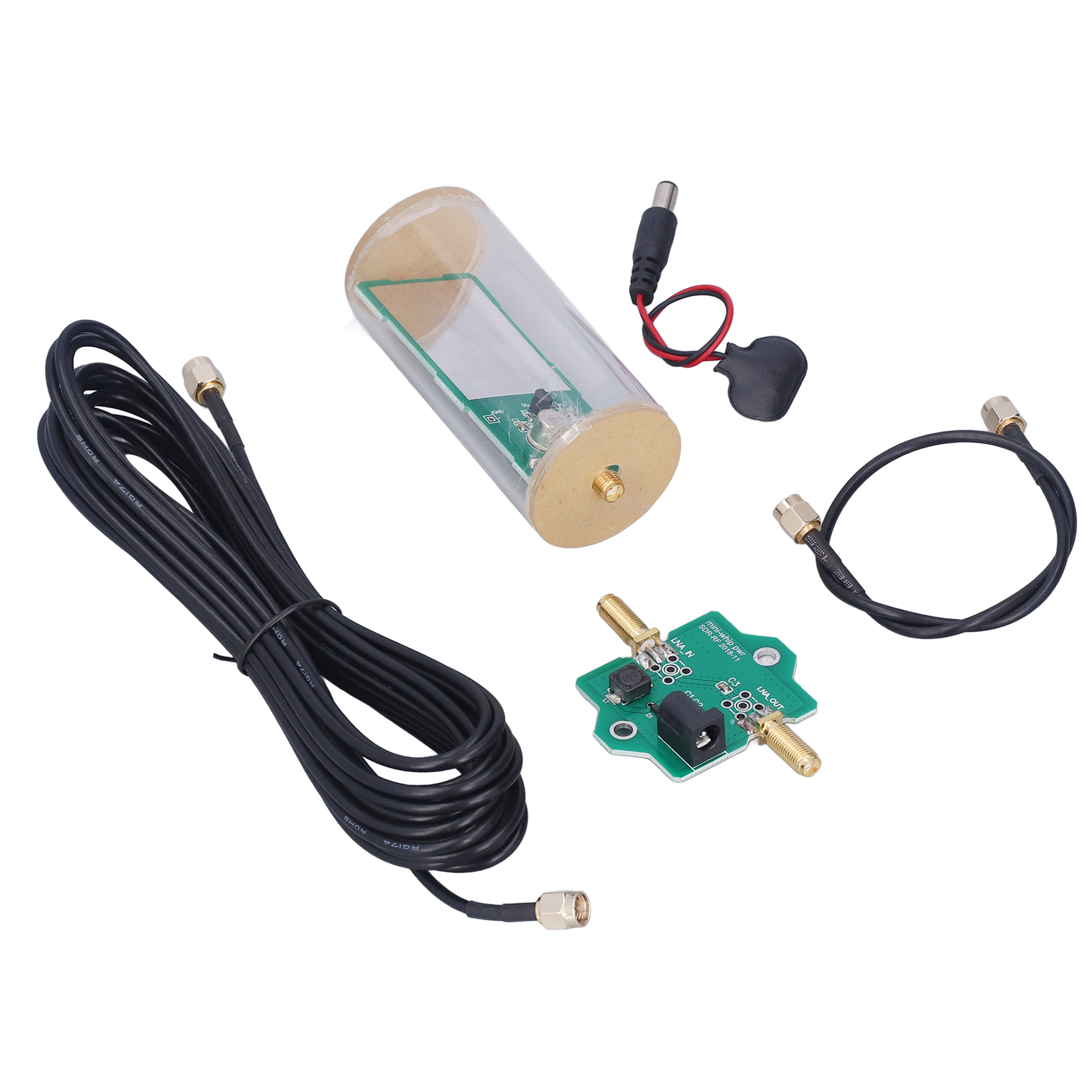 Mini-rtlsdr-peitschenantenne, Aktives Antennenmodul Für Mittel- Und Ultrakurzwellen Für Funkempfänger.