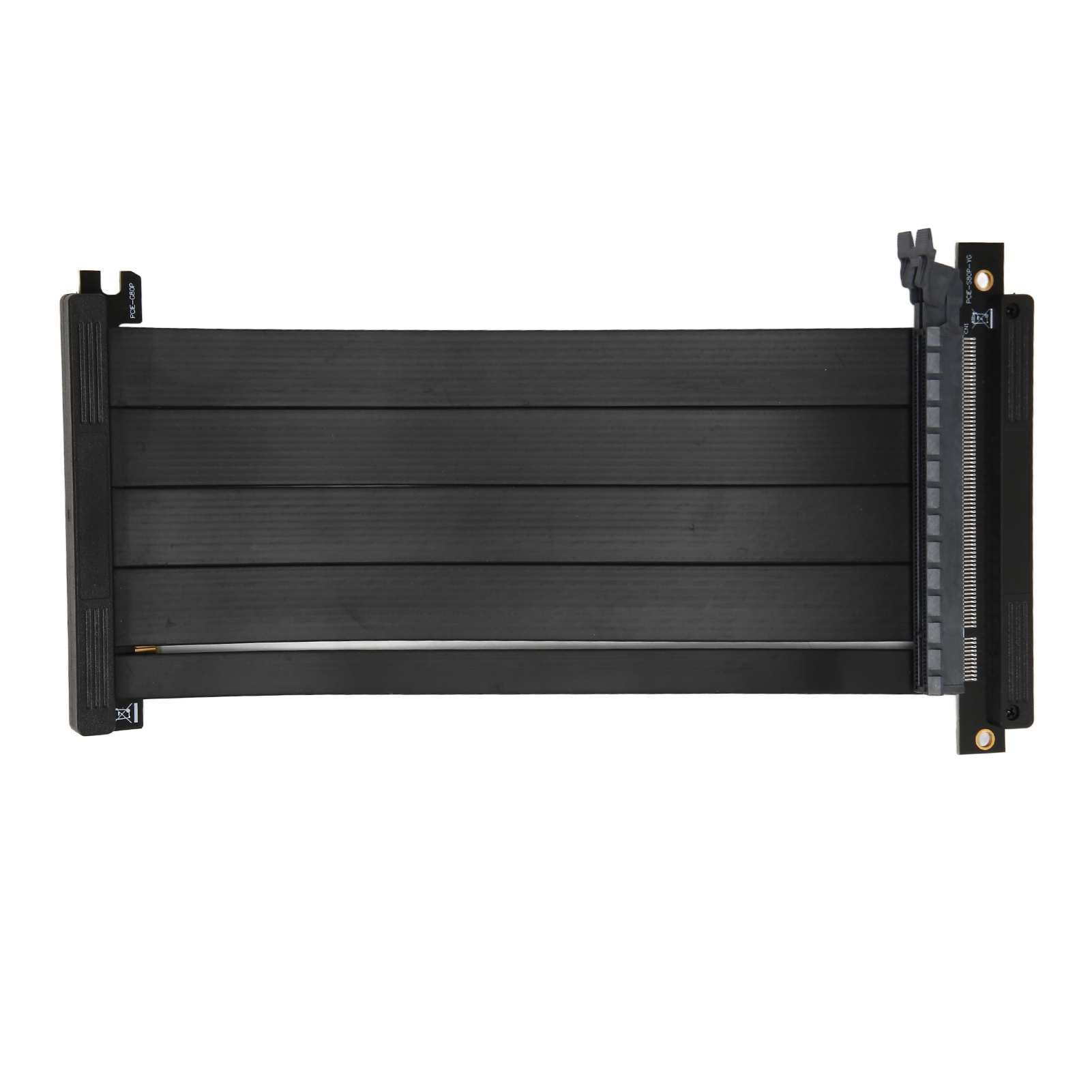 Ultra Pcie 4.0 X16 Dual Inverted Grafikkarten-verlängerungskabel, Hochgeschwindigkeits-vertikalmontage-shield-riser-kabel Für Gaming