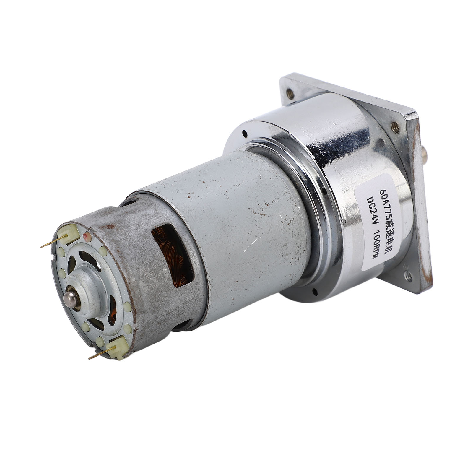 24-v-3,8-a-gleichstrom-getriebemotor, Selbsthemmend Und Reversibel, Für Maschinen, 100 U/min, 9,6 Kg·fm