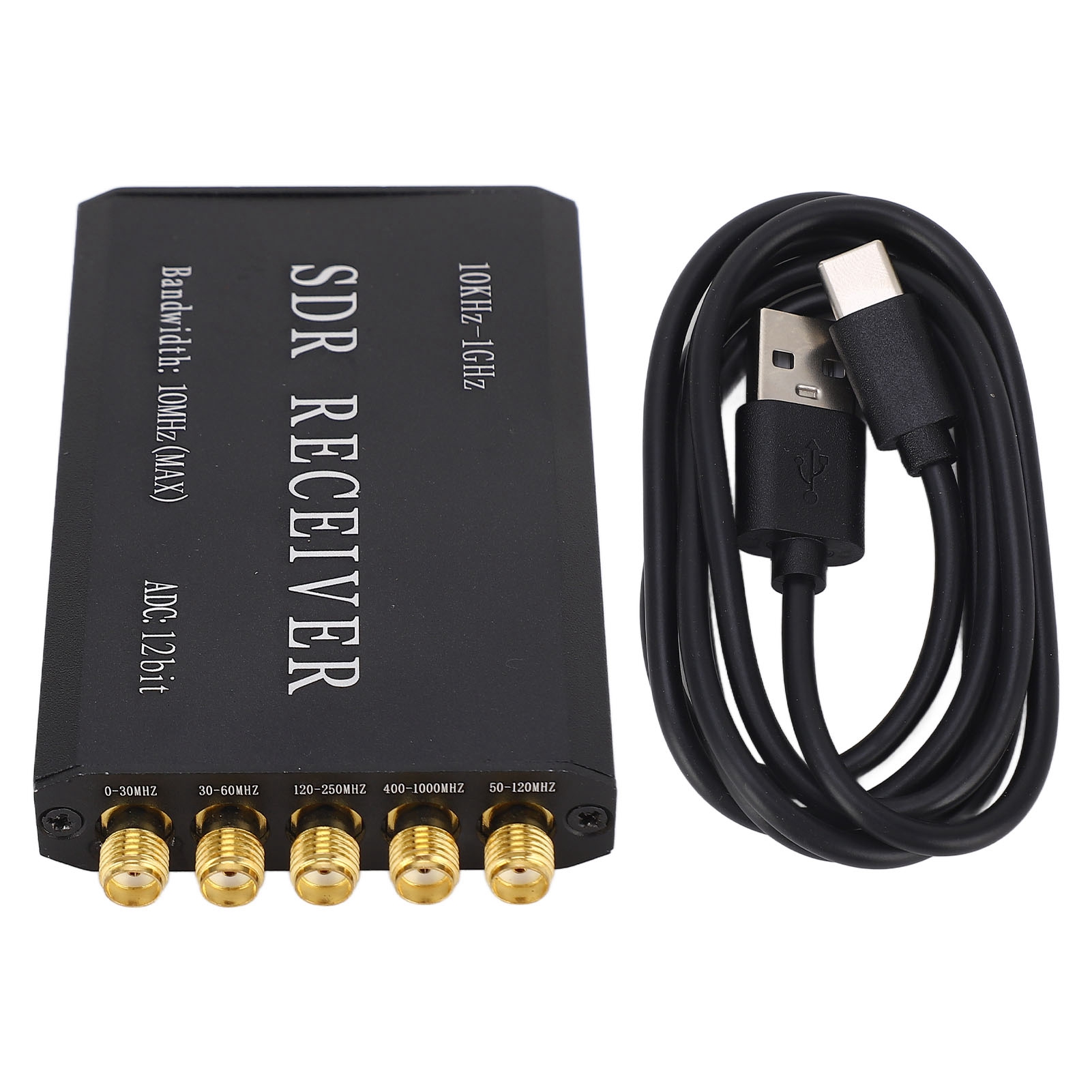Vereinfachter Sdr-empfänger (software Defined Radio), Software-defined-radio-empfangsmodul, 12 Bit, Bandbreite Von 10 Khz Bis 1 Ghz Und 10 Mhz