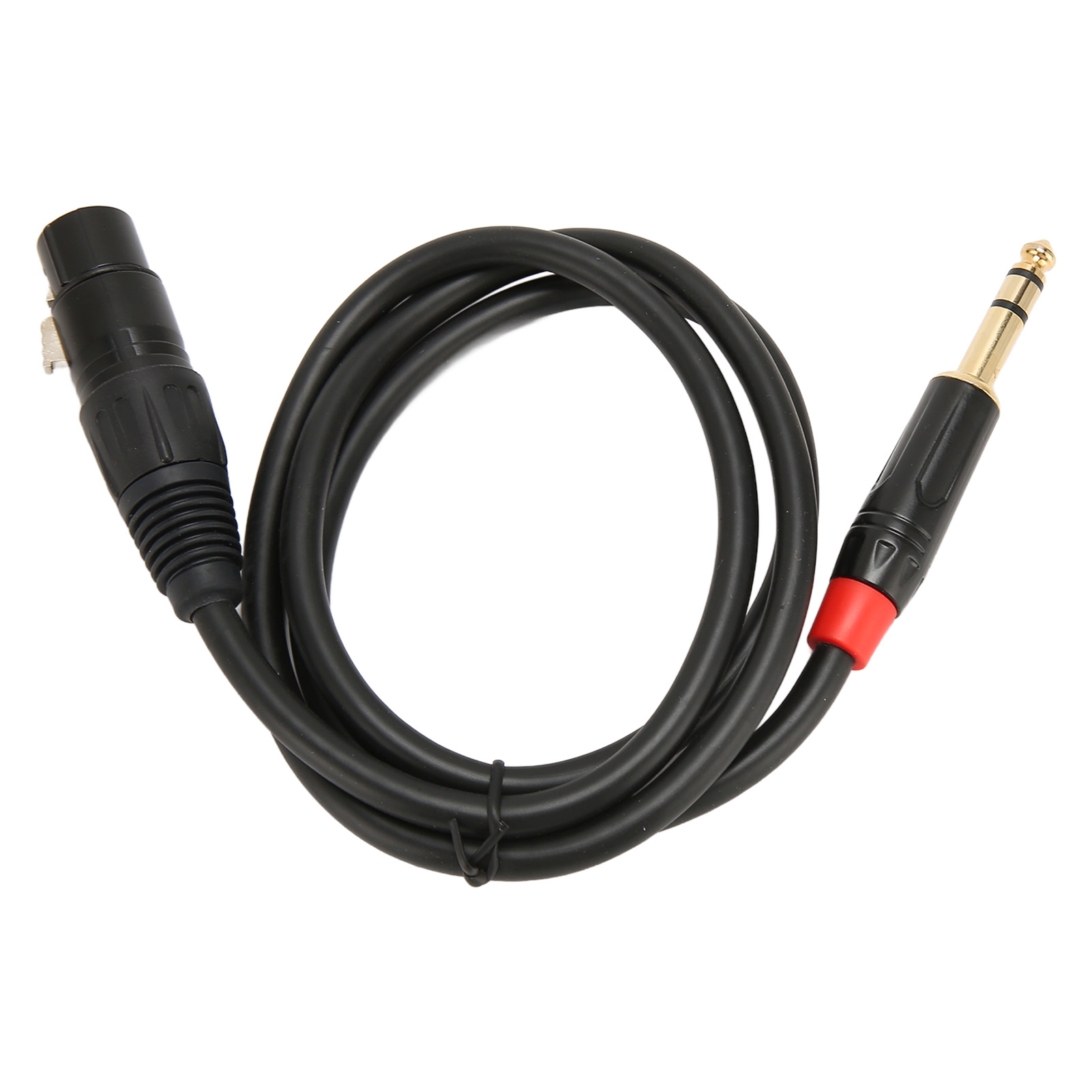 Xlr-buchse Auf 3-poligen Trs-stecker Auf 6,35-mm-trs-stereo-audiokabel, 1 M, Für Musik
