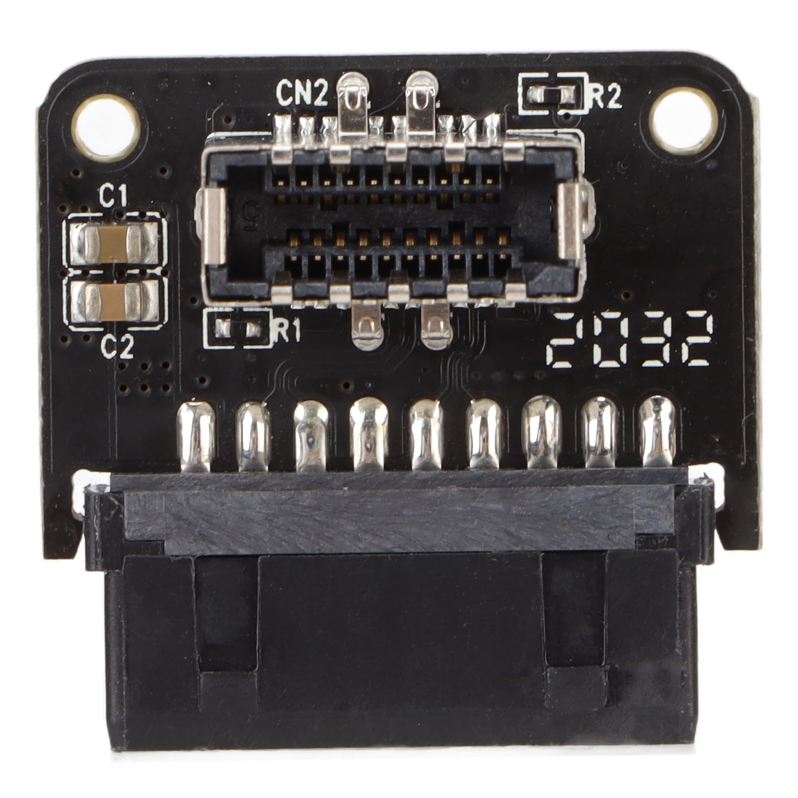 Usb 3.0 19p/20p Auf Typ-e-computergehäuseadapter, 90°-übertragungswinkel, Umgekehrtes Kartensteckplatzdesign
