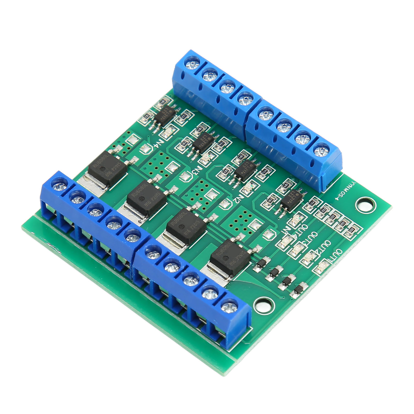 Mos-steuermodul, 4-kanal-sps-feldeffektverstärkerplatine, 3–20 V Pwm-eingang, 3,7–27 V Dc-ausgang