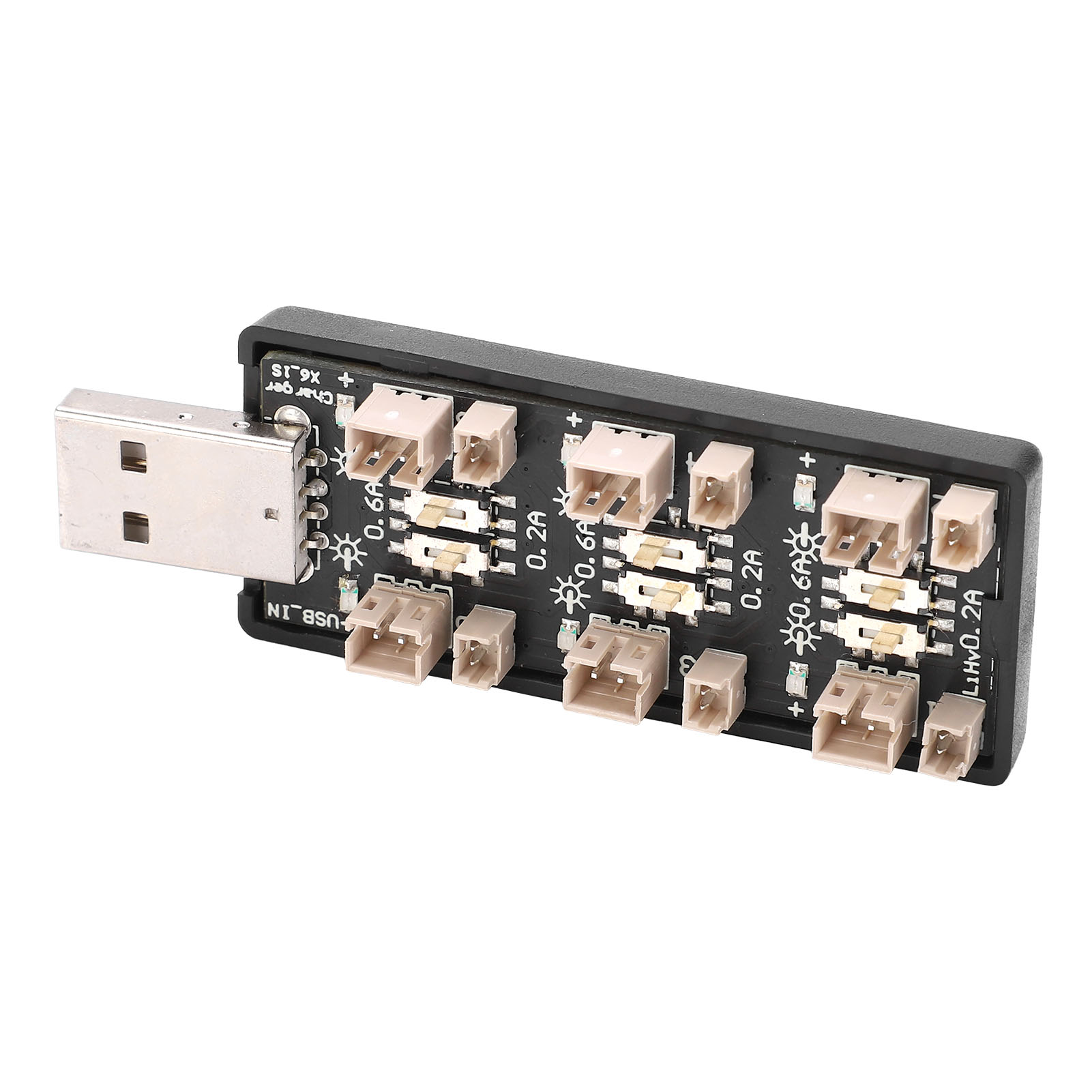 6-kanal-usb-zu-hochspannungs-lithium-akku-ladeplatine Für 3,8-v- Und 4,35-v-komponenten