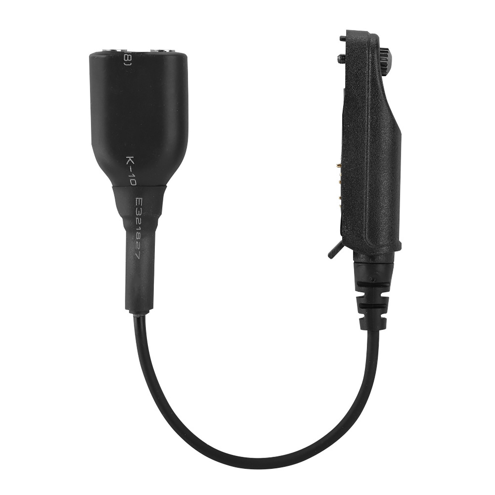 Audiokabeladapter Für V-9r Plus Walkie-talkie, Kompatibel Mit Dem 2-poligen Headset-anschluss Der K-schnittstelle.