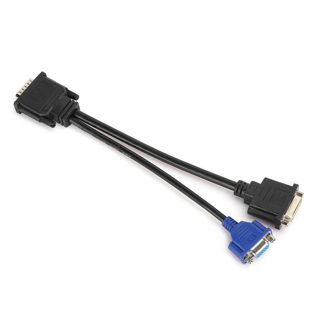 Dms 59-poliger Dual-weibchen-computermonitor-verlängerungskabeladapter Auf Dvi24+5/vga D0504