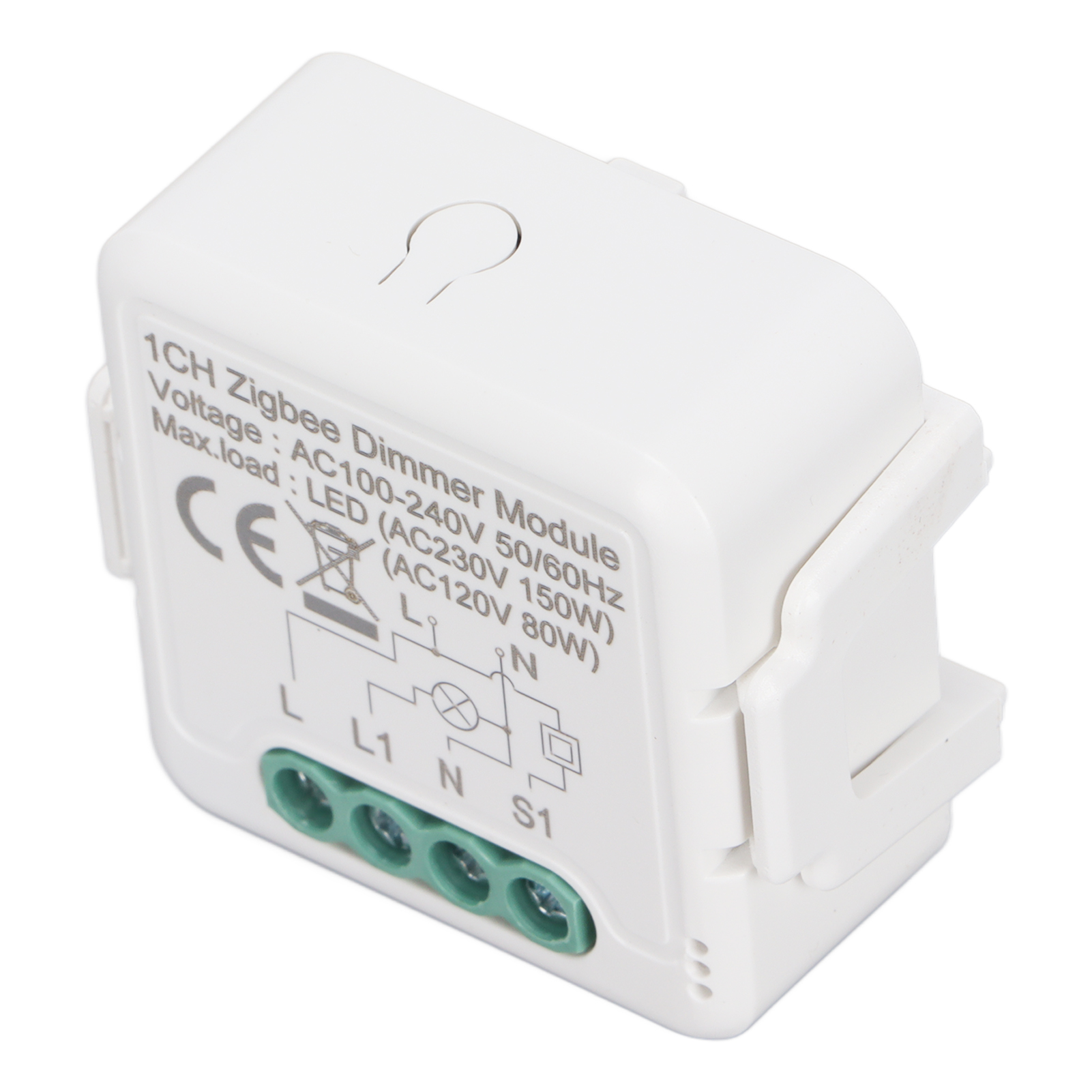 Intelligentes Wlan-dimmermodul, Zweitstraßenschaltersteuerung Über Mobile App, Kompatibel Mit Google Zigbee