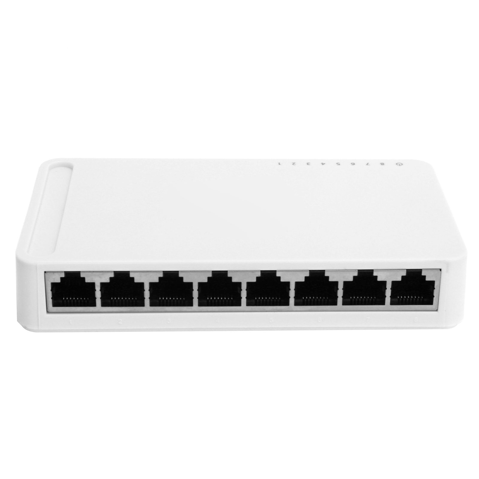 8-port Gigabit-ethernet-netzwerk-switch, 100/100/1000 Mbit/s Rj45-adapter, 100–240 Veu-stecker