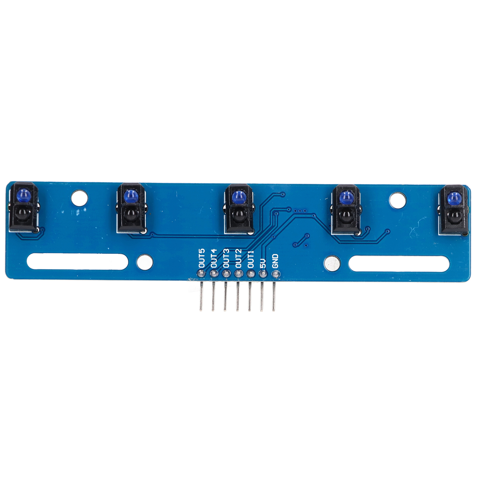 Tcrt5000l 5-kanal-infrarot-reflexionssensormodul 3,3 V - 5 V