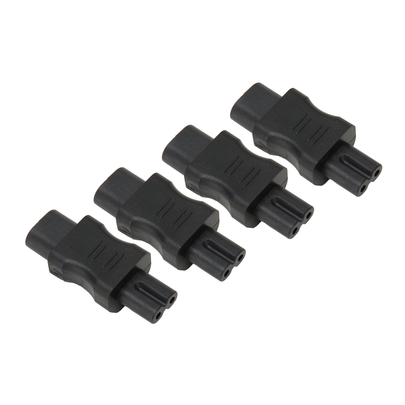 4er-pack Iec320 C8 Auf Iec320 C7 Netzadapter Für Pdu-gehäuse, Laptops Und Usv-steckdosen