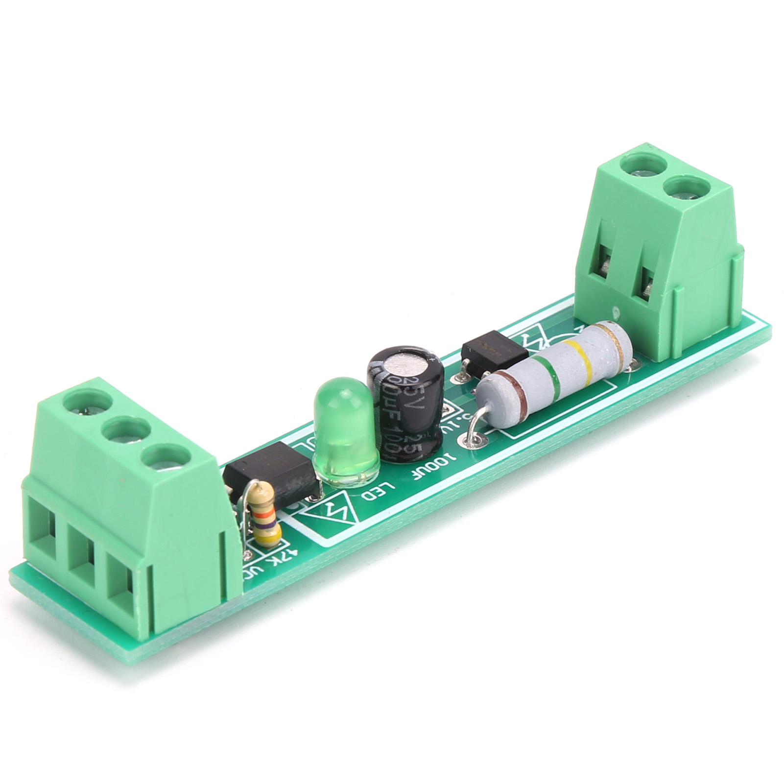 Ac-optokoppler-isolationsmodul Mit 1/3/8 Kanälen, 220-v-spannungserkennungsplatine Für Den Zugriff Auf Speicherprogrammierbare Steuerungen (sps).
