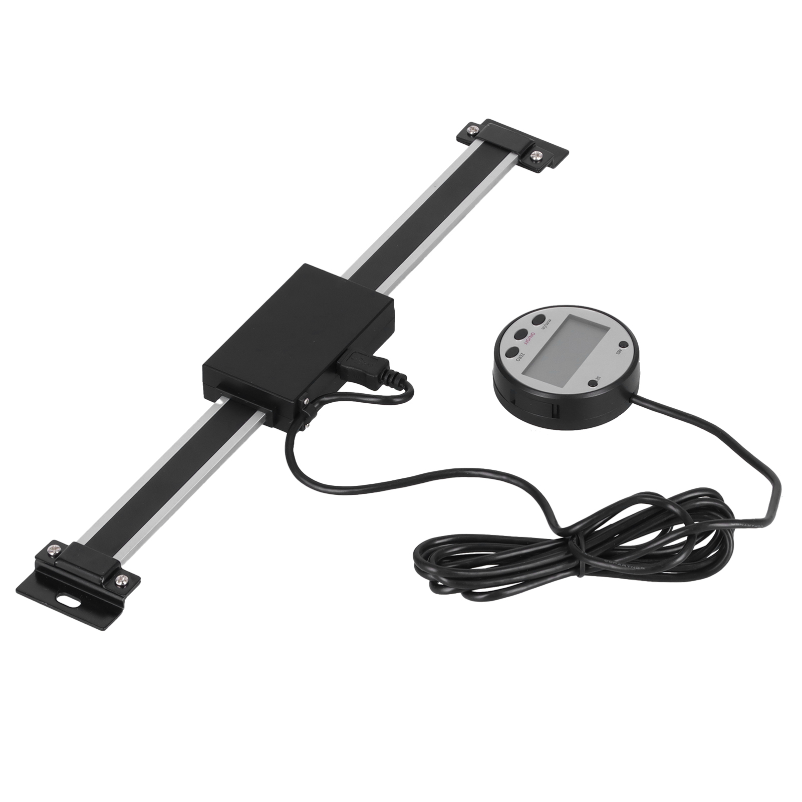 Linearmaßstab Mit Digitalanzeige, Aus Edelstahl Und Aluminiumlegierung, 0–200 Mm