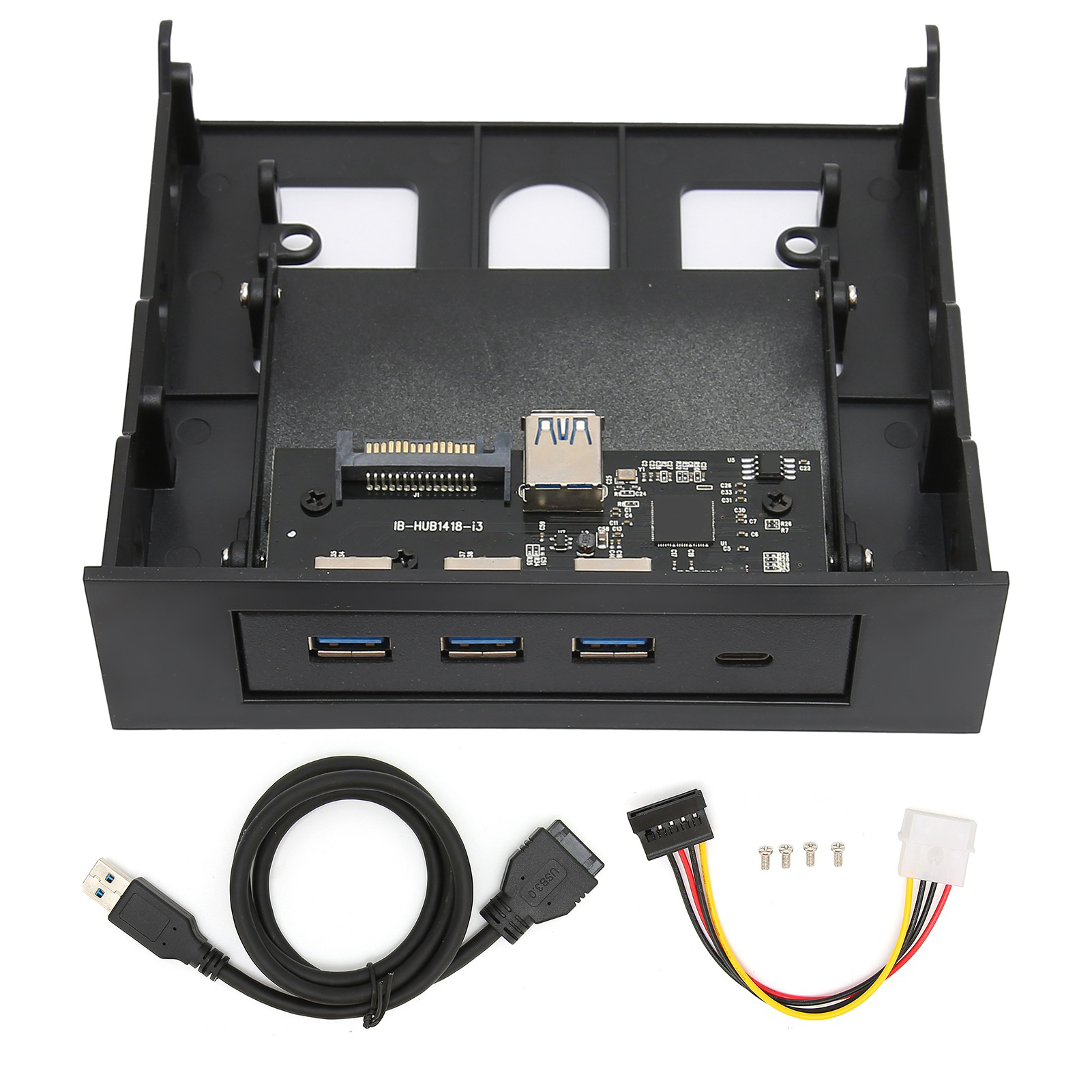 Frontseitiger Usb-adapter 3,5 Zoll / 5,25 Zoll Usb 1.1 / Usb 2.0, Hot-swap-fähige Pc-erweiterungskarte Für Computergehäuse